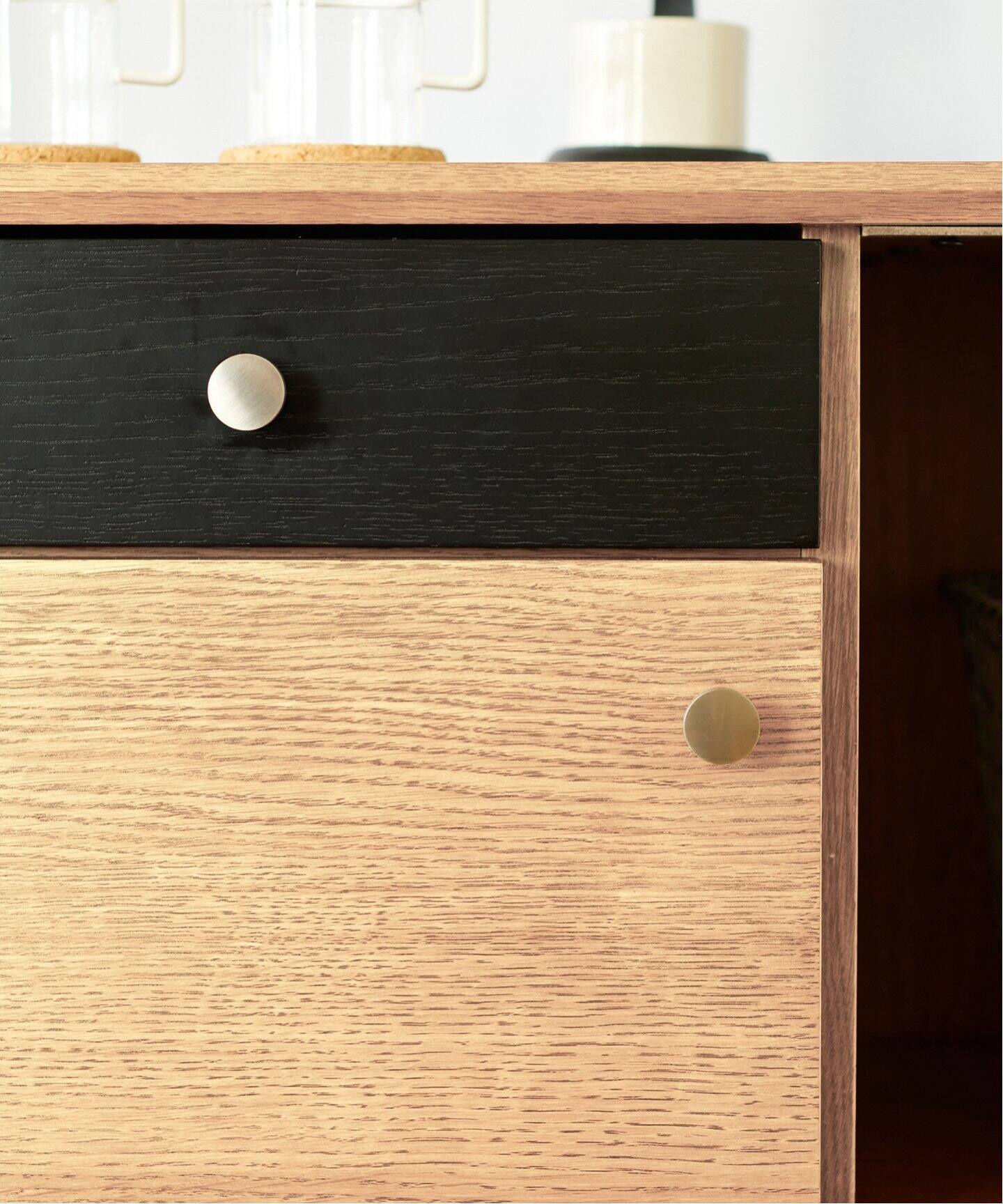 大型商品》HABITAT KITCHEN BOARD-S (NT) ハビタキッチンボードS（収納