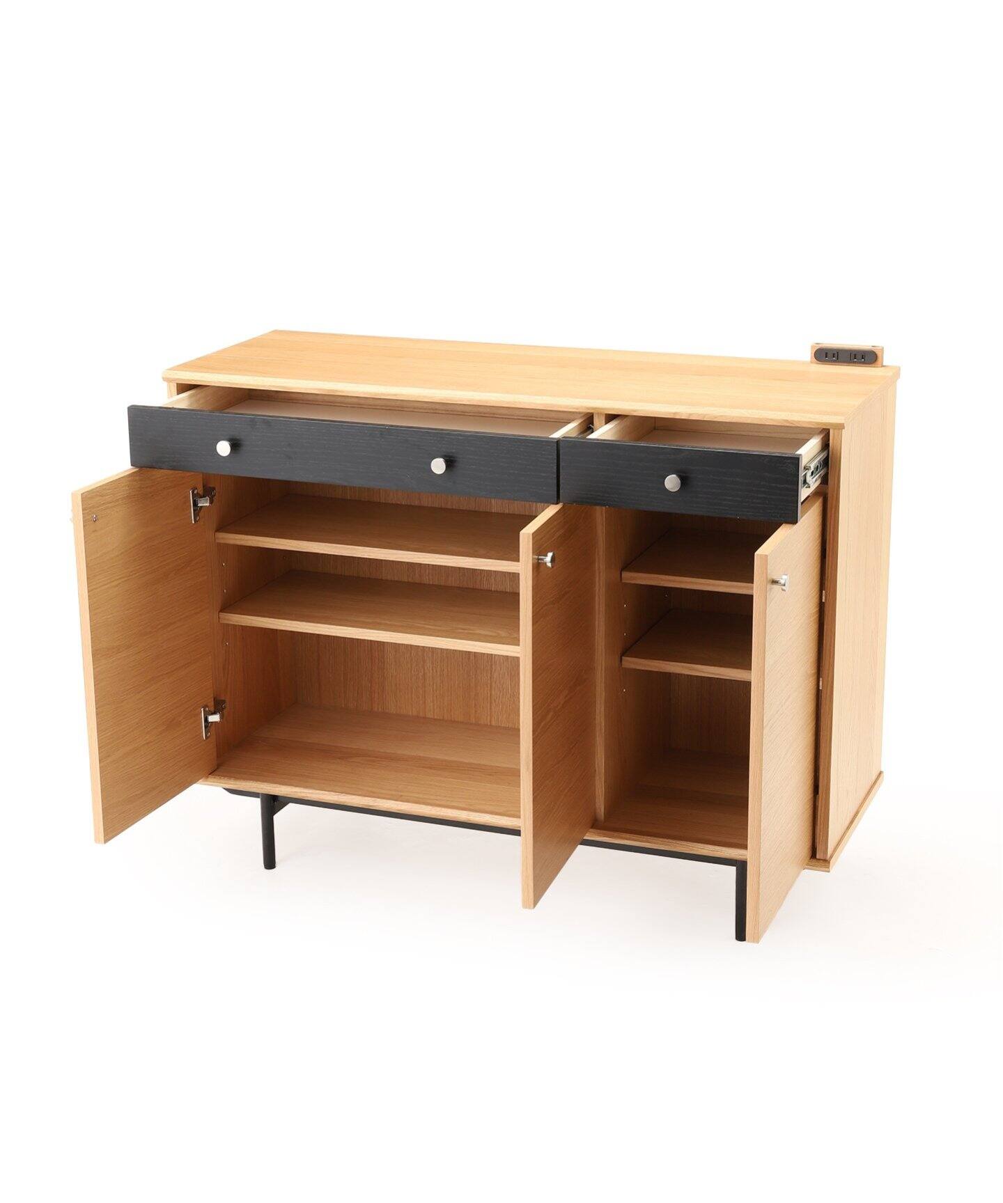 大型商品》HABITAT KITCHEN COUNTER-L (NT) ハビタキッチン