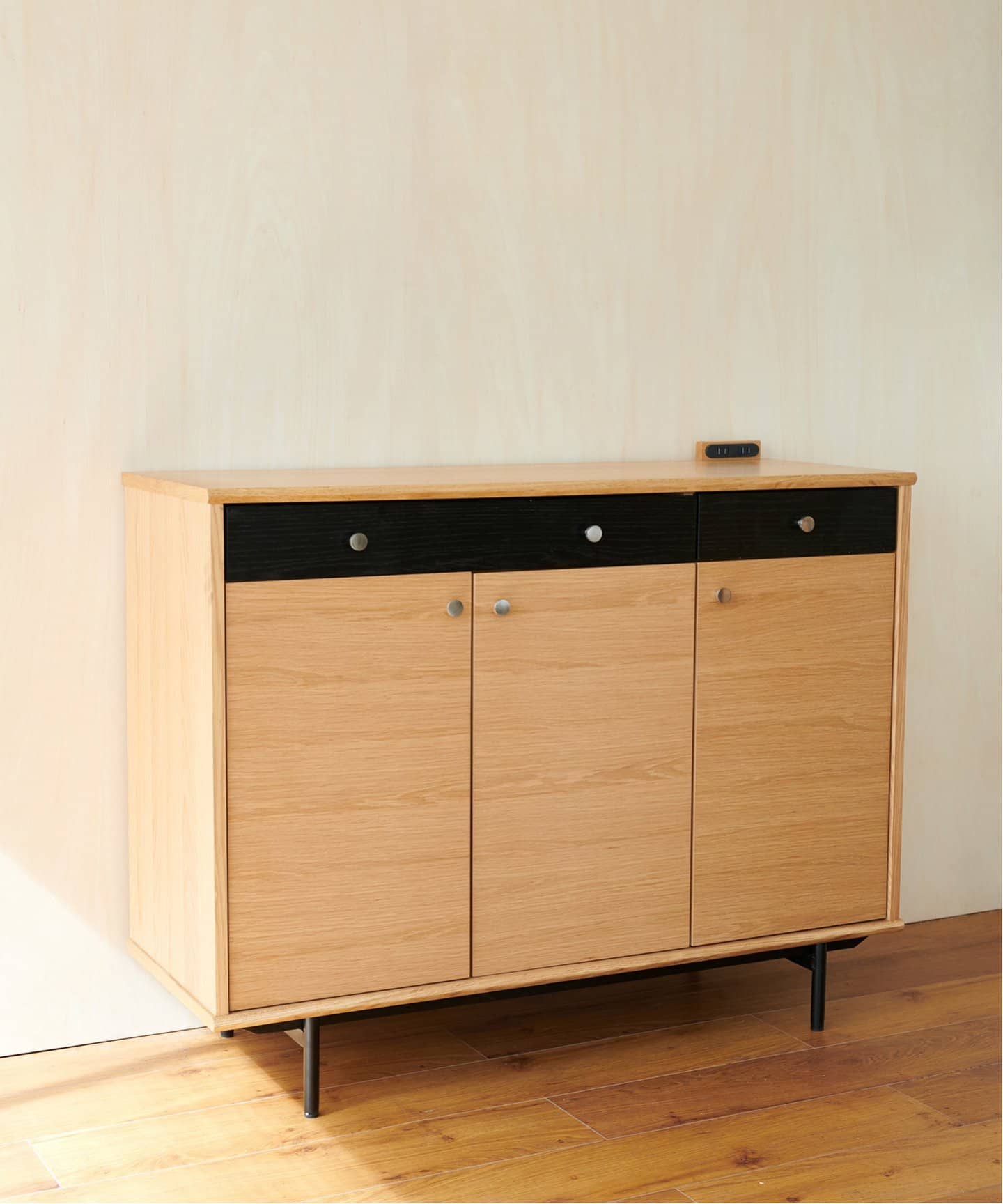 大型商品》HABITAT KITCHEN COUNTER-L (NT) ハビタキッチンカウンターL