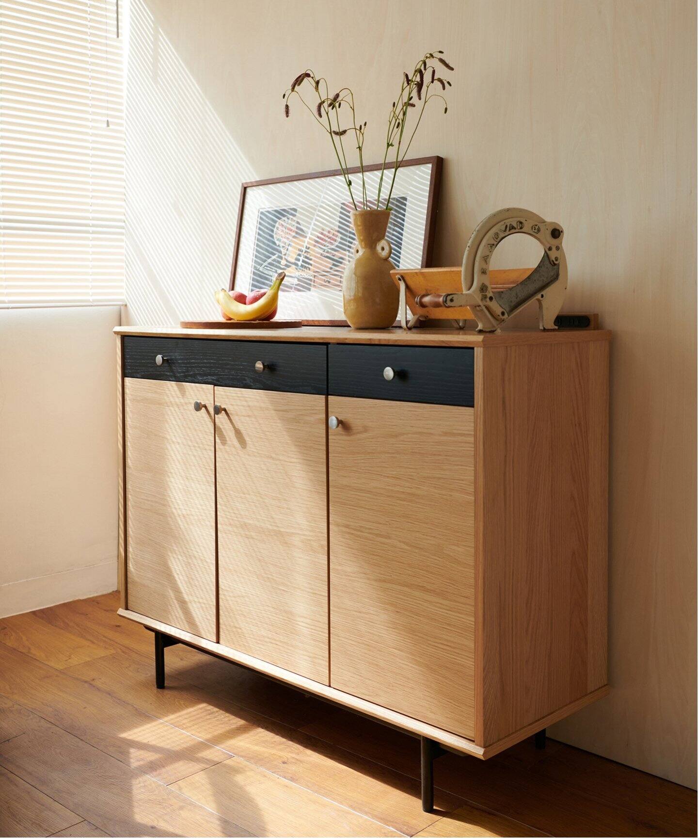 大型商品》HABITAT KITCHEN COUNTER-L (NT) ハビタキッチンカウンターL