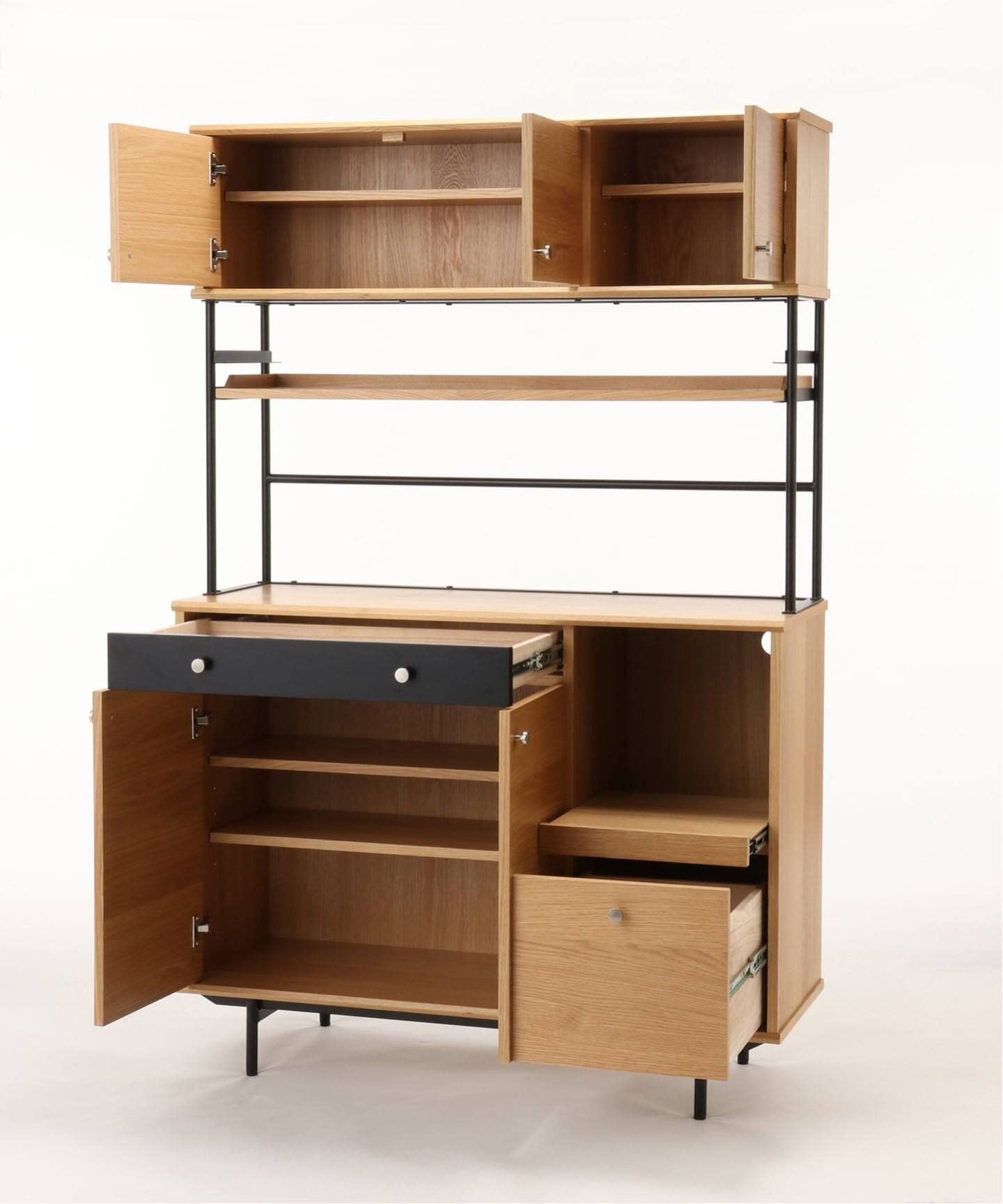 大型商品》HABITAT KITCHEN BOARD-L (NT) ハビタキッチンボードL（収納