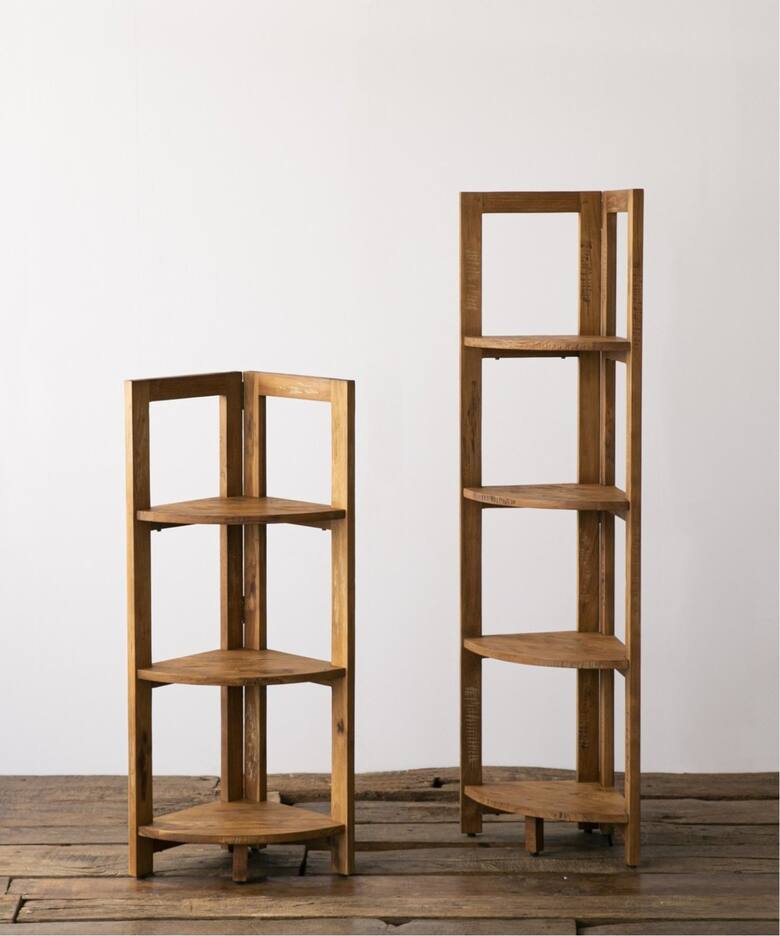 大型商品》TROY CORNER SHELF L トロイコーナーシェルフ（収納家具 