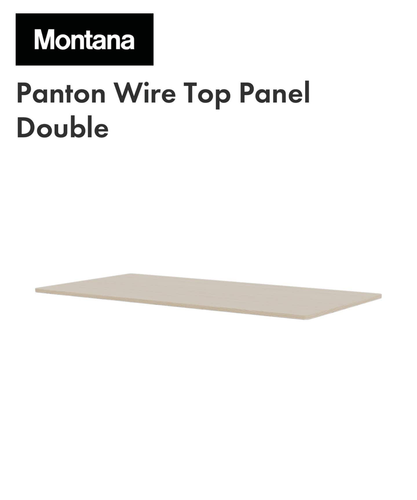 Montana/モンタナ】Panton Wire Top Panel Double Veneer white Oak