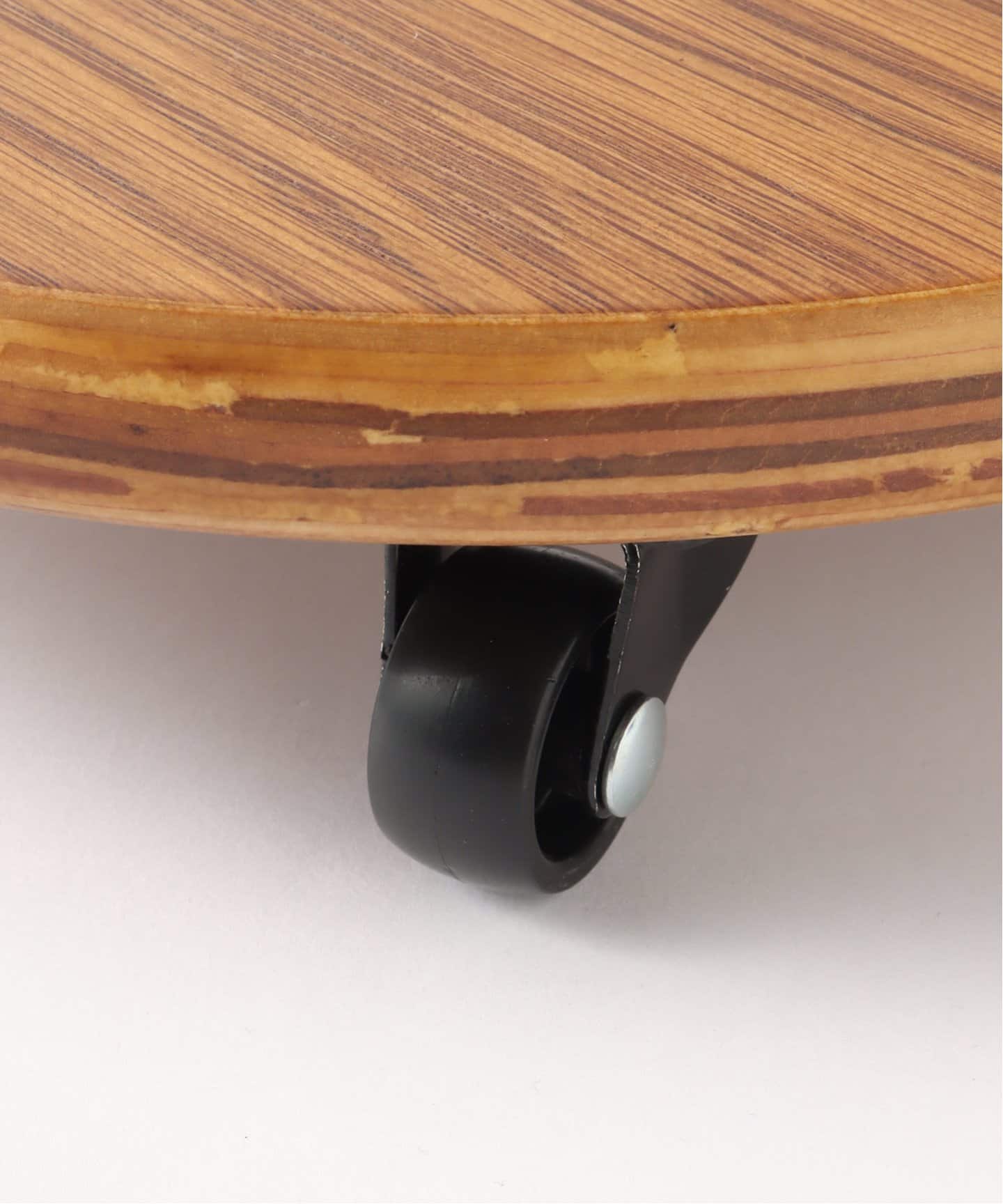 JSF PLANT CADDY-round(S) キャスター付き 植木鉢台（収納家具