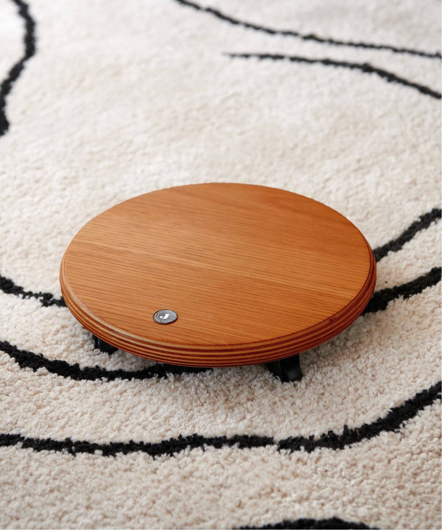 JSF PLANT CADDY-round(S) キャスター付き 植木鉢台（収納家具