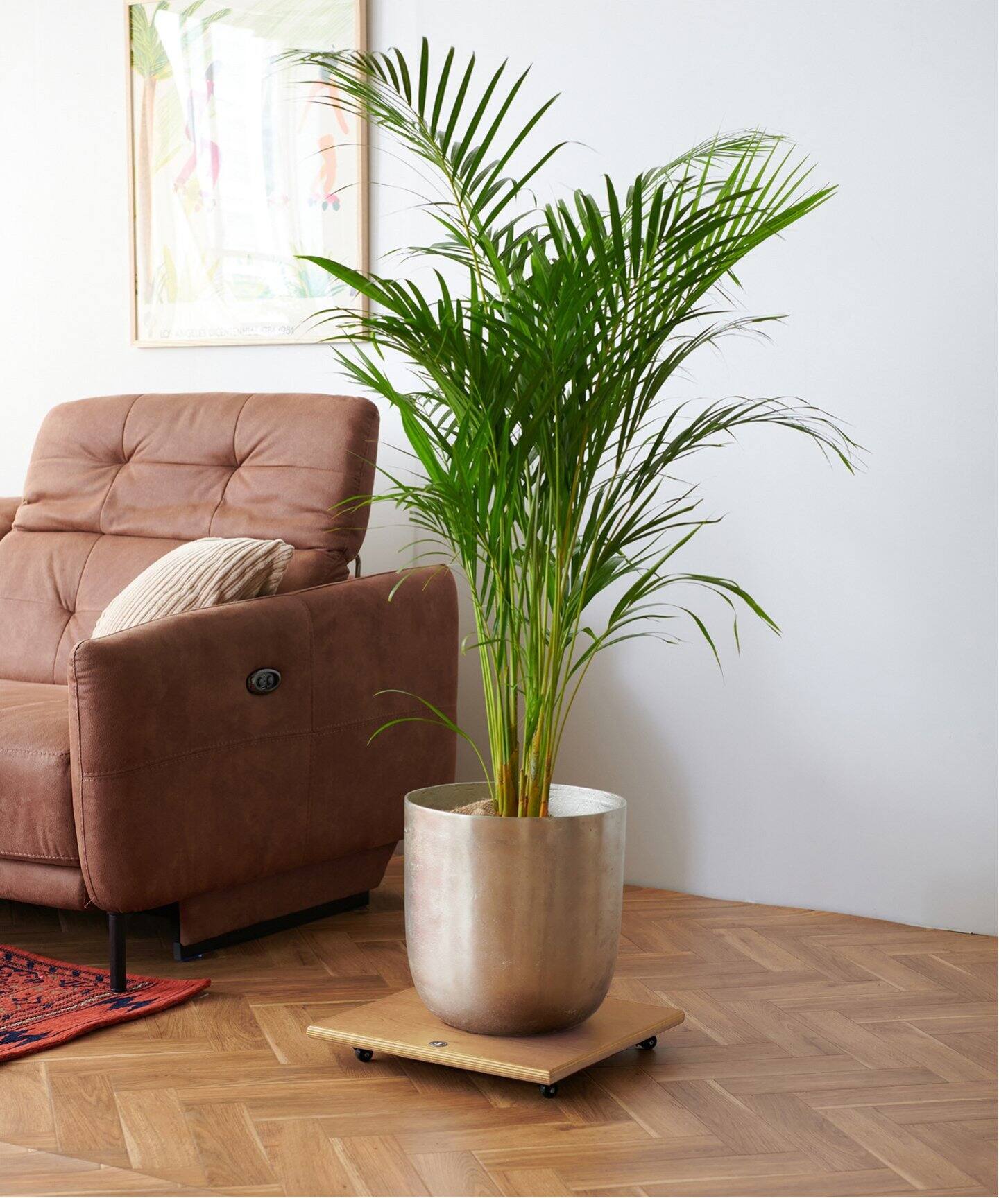 管433☆東海家具☆カゼルタ☆ Caserta ☆コンソール☆電話台☆花台 JSF PLANT CADDY-square キャスター付き 植木鉢台（収納家具