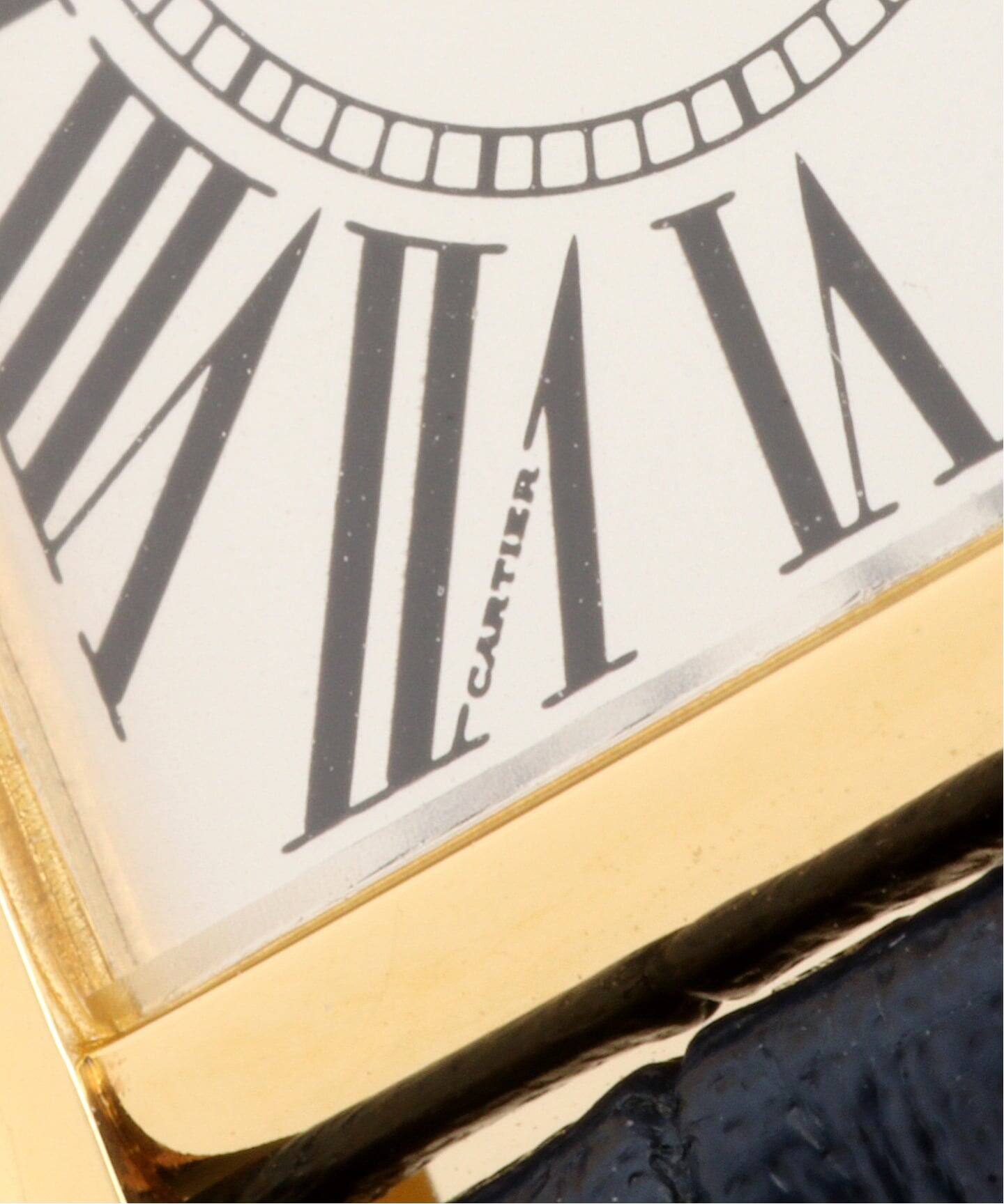 Cartier / カルティエ】must de Cartier Tank SM Opaline