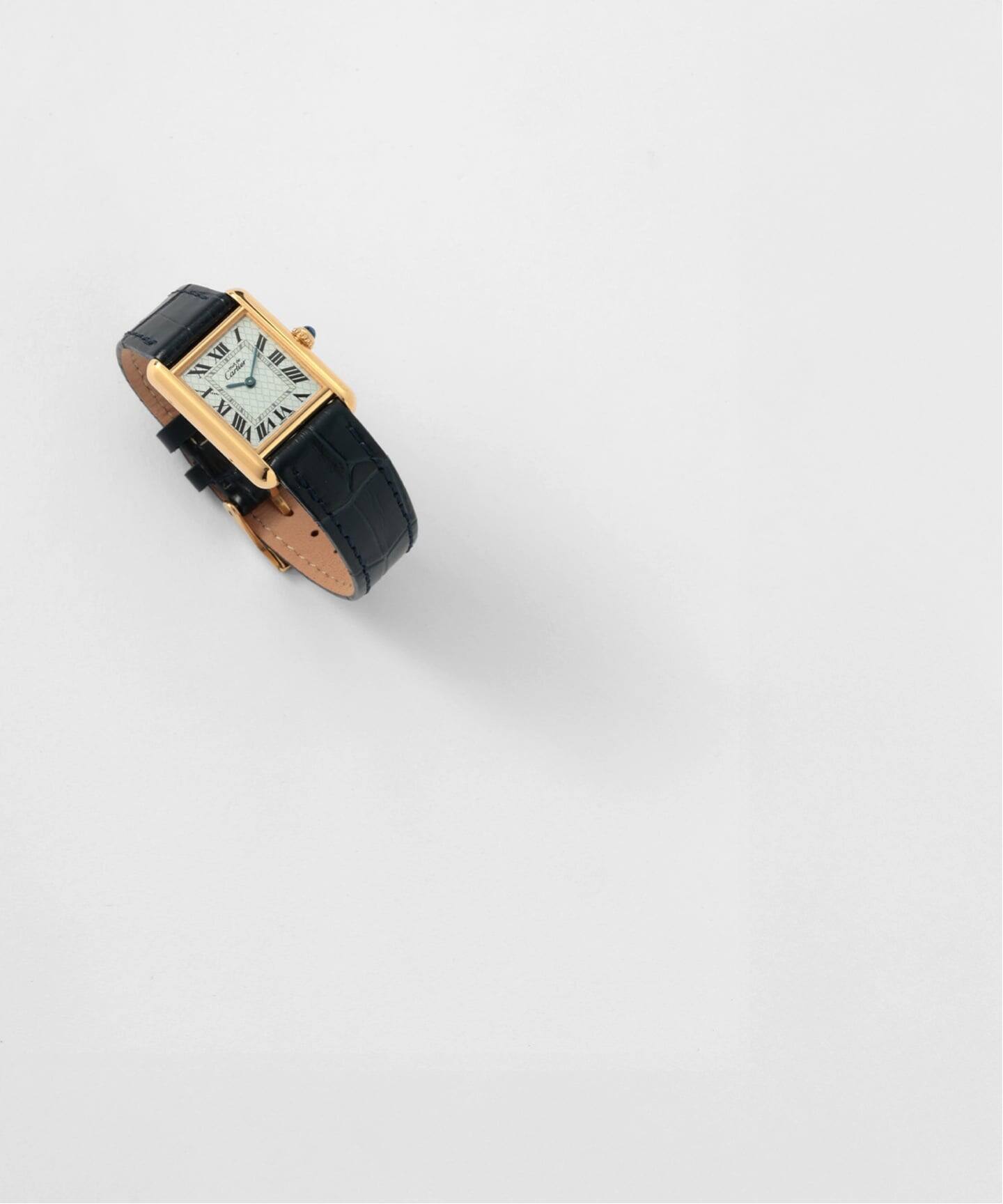 cartier hans nadelhoffer / カルティエ ヴィンテージ Cartier / カルティエ】must de Cartier Tank MM 2004's limited