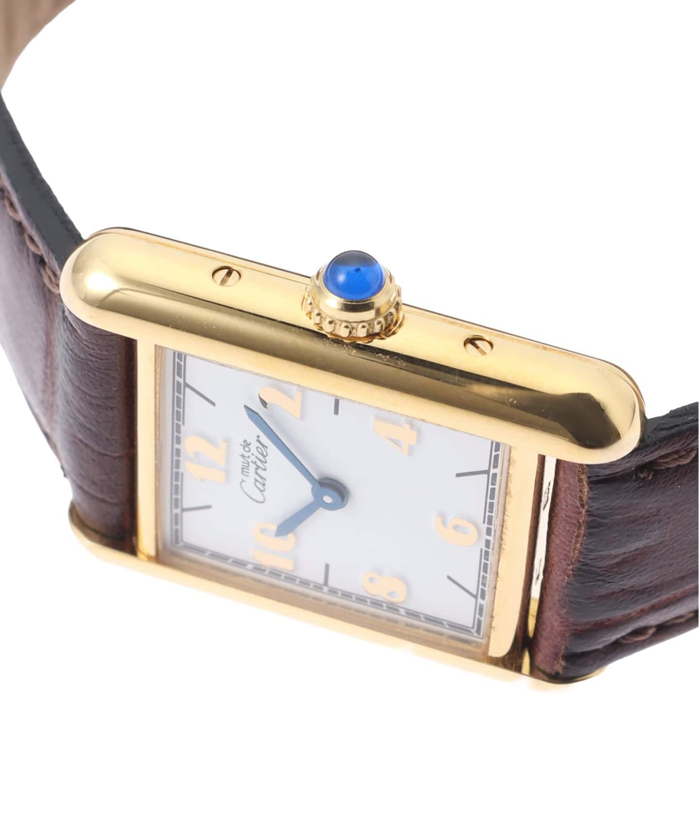 must de Cartier Tank SM 6P arabic（ヴィンテージ）｜HIROB（ヒロブ