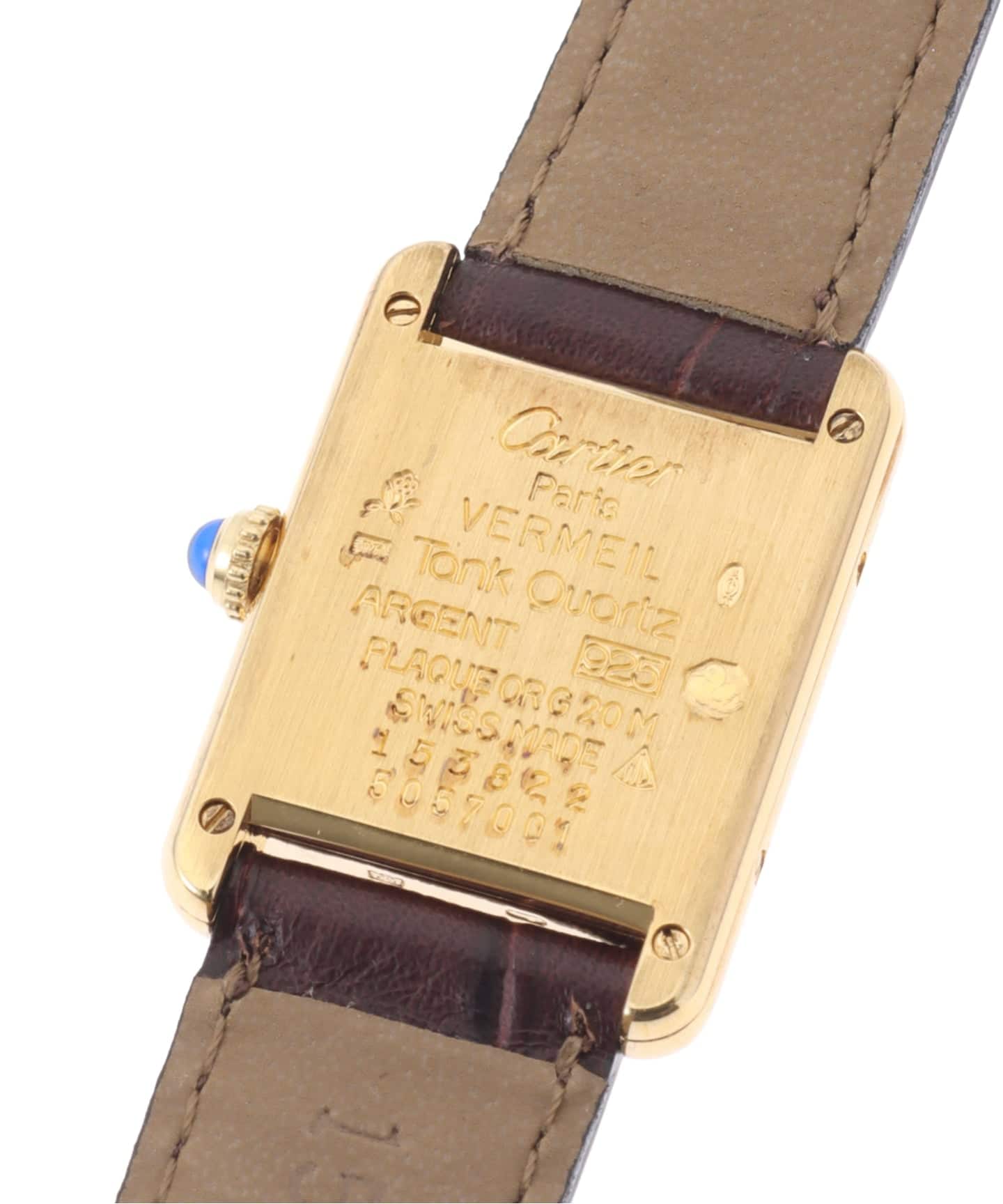must de Cartier Tank SM 6P arabic（ヴィンテージ）｜HIROB（ヒロブ
