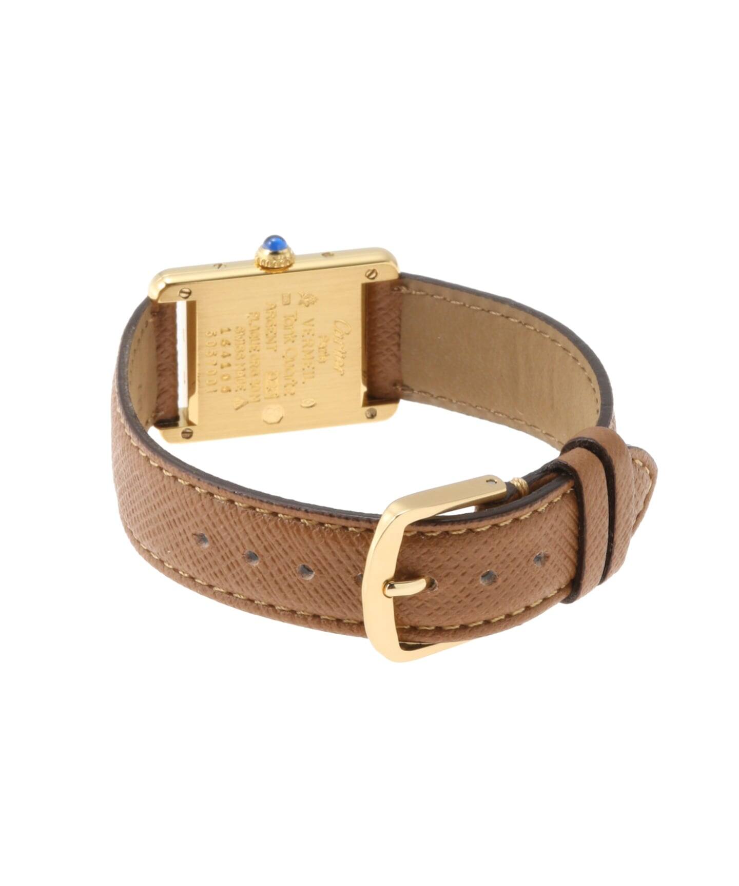 Cartier / カルティエ】must de Cartier Tank SM 6P arabic
