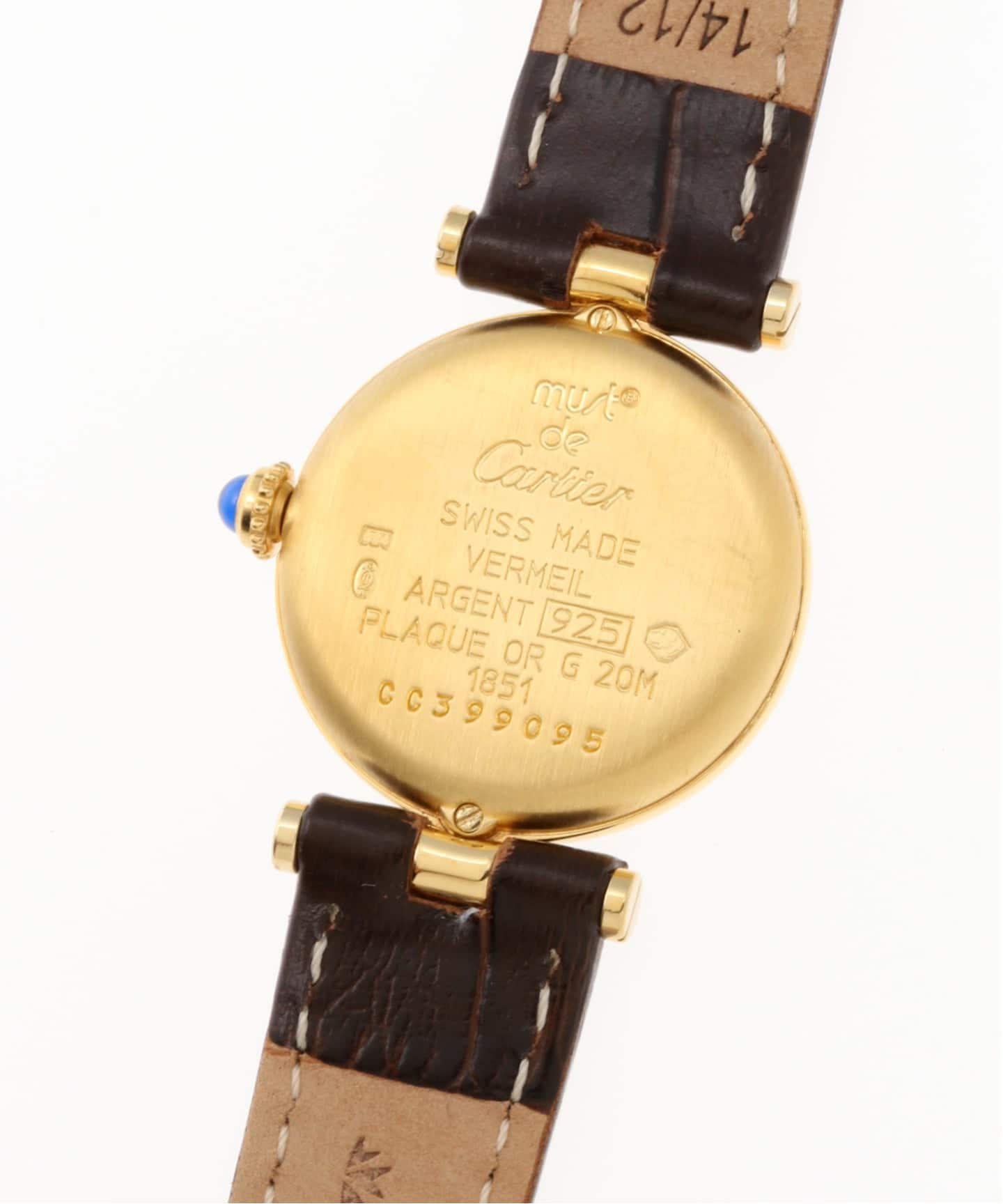 HIROB購入♦︎カルティエ♦︎Cartier♦︎ Cartier / カルティエ】must de Cartier Tank SM Vertical roman