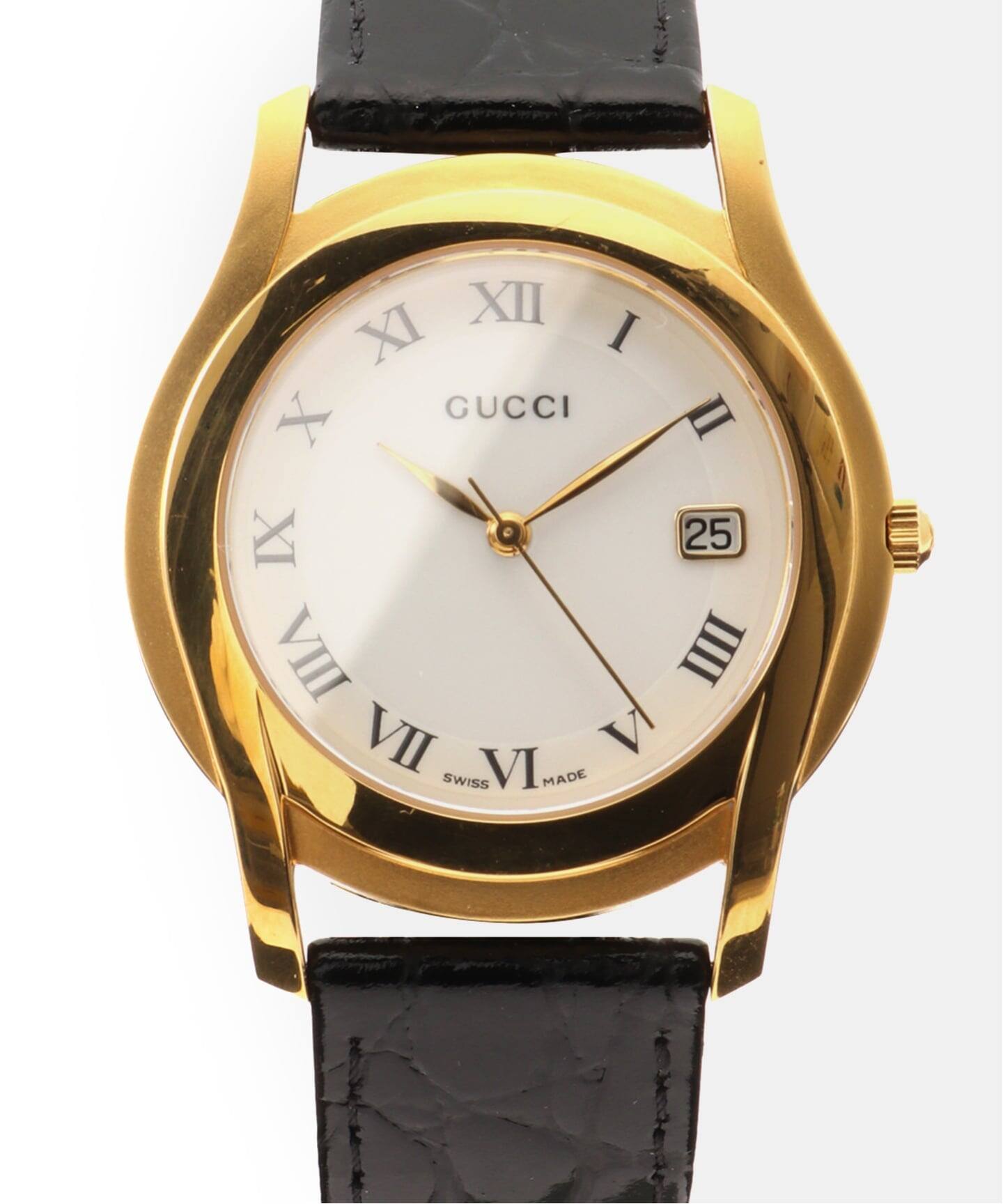 グッチクォーツ腕時計5600M 楽天市場】【GUCCI】グッチ 5600Mシリーズ スモールセコンド GQ5600MBK