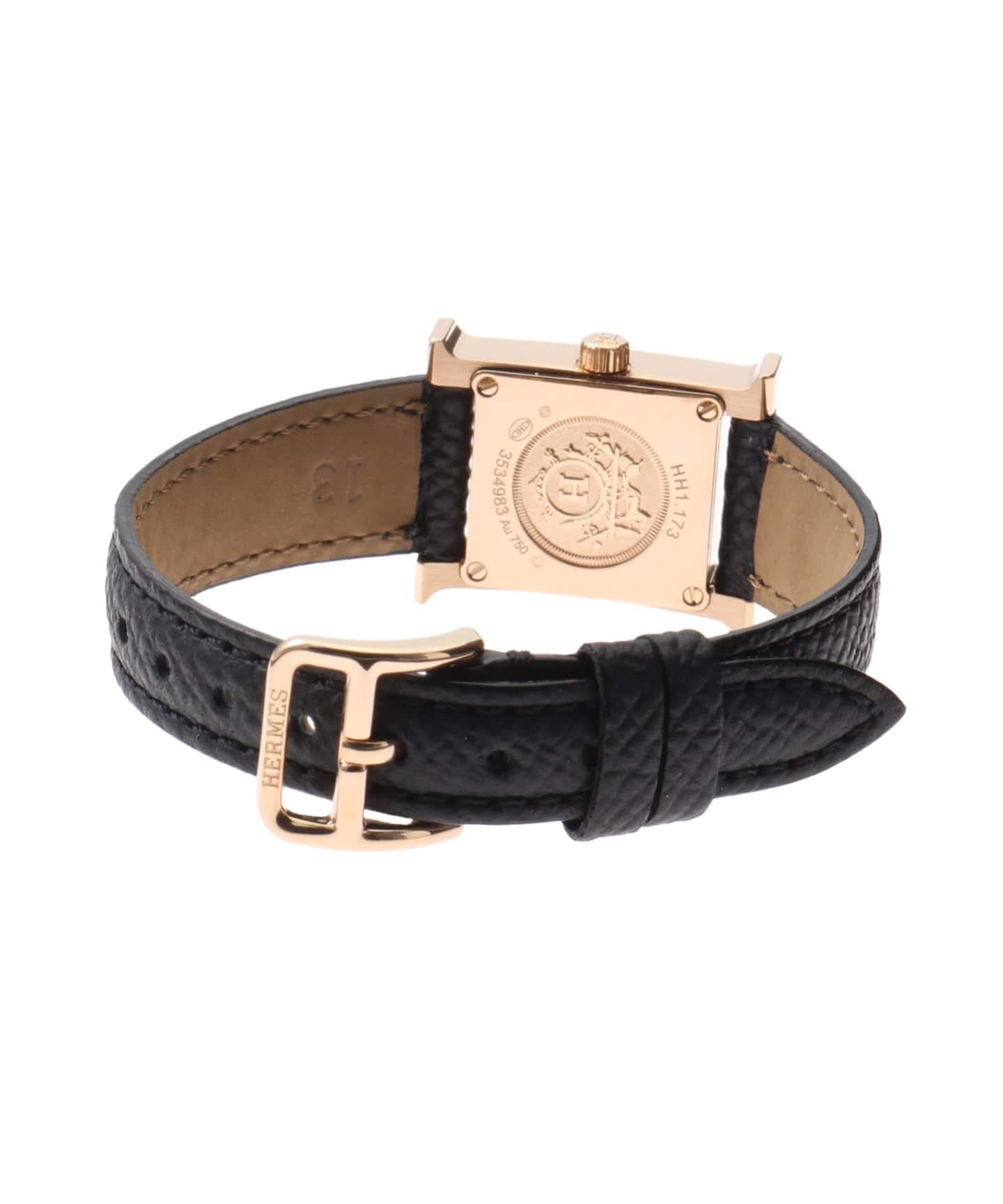 HERMES / エルメス】mini H Watch All arabic 18K / Shell Diamond HERMES / エルメス】mini H Watch All arabic 18K / Shell Diamond