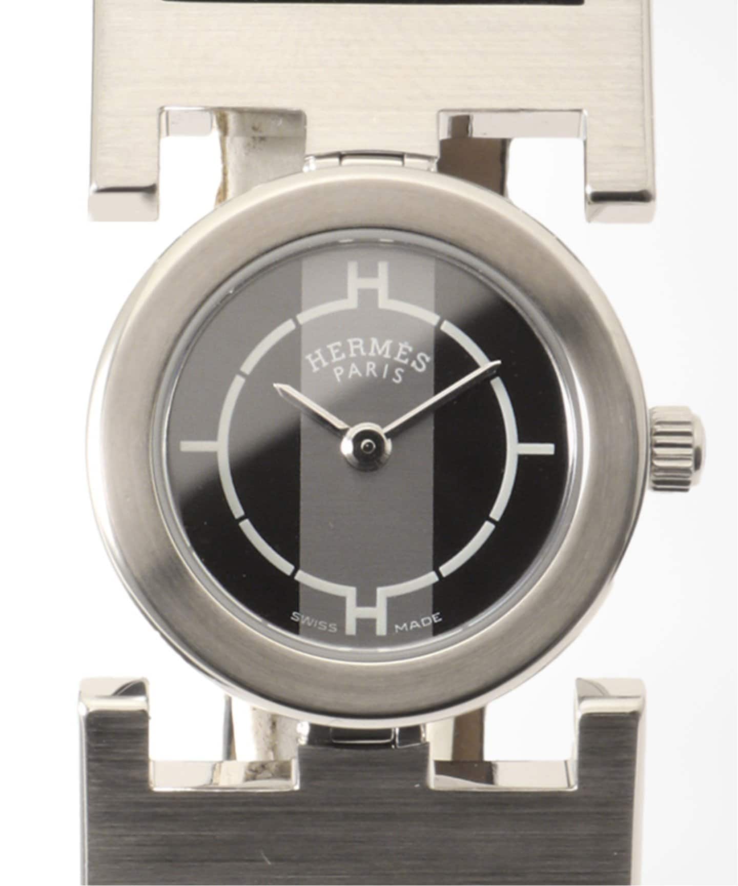 HERMES パプリカ HERMES Paprika Black dial / Black leather(ヴィンテージ