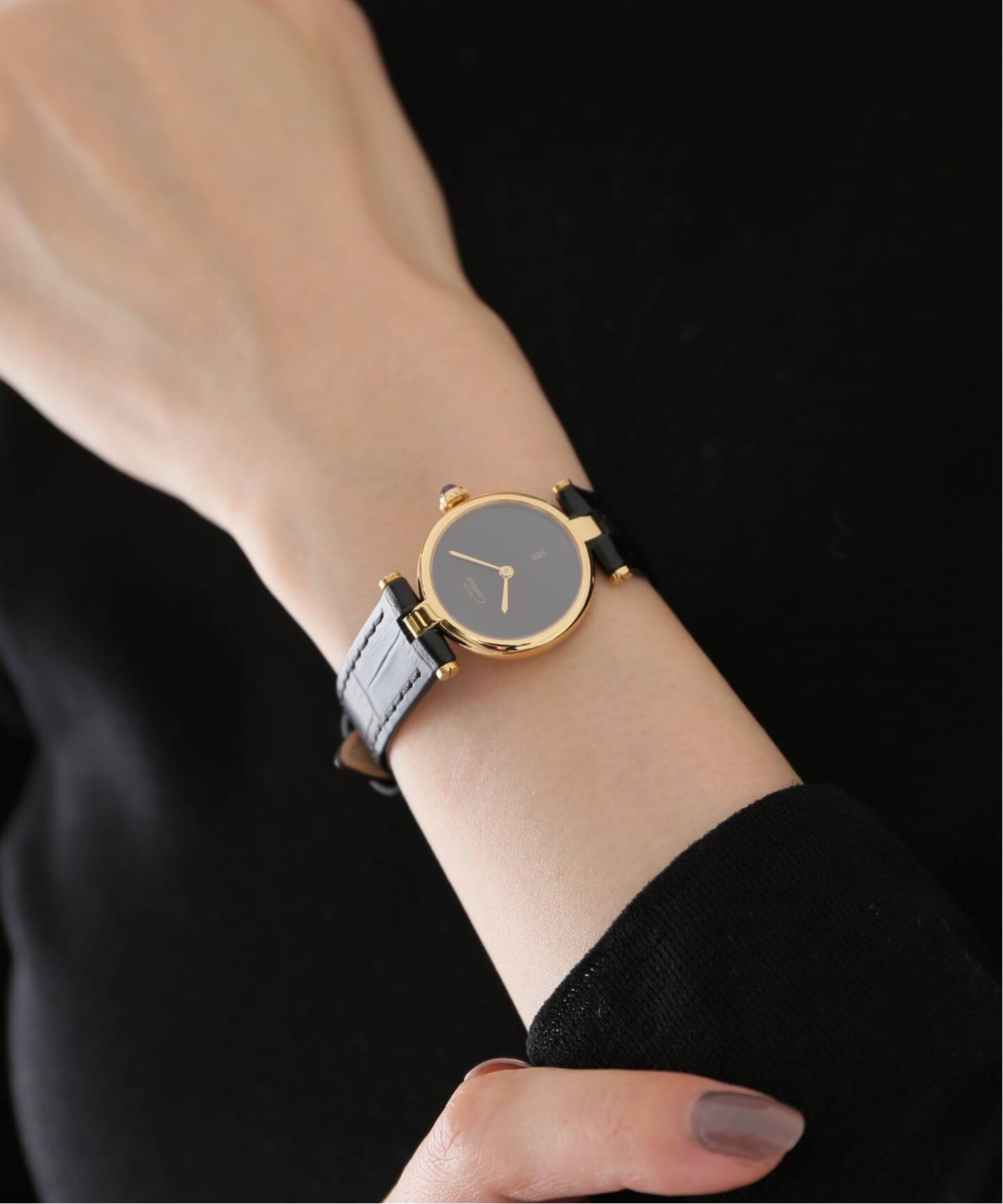Cartier / カルティエ】must de Cartier Vendome SM Black onyx