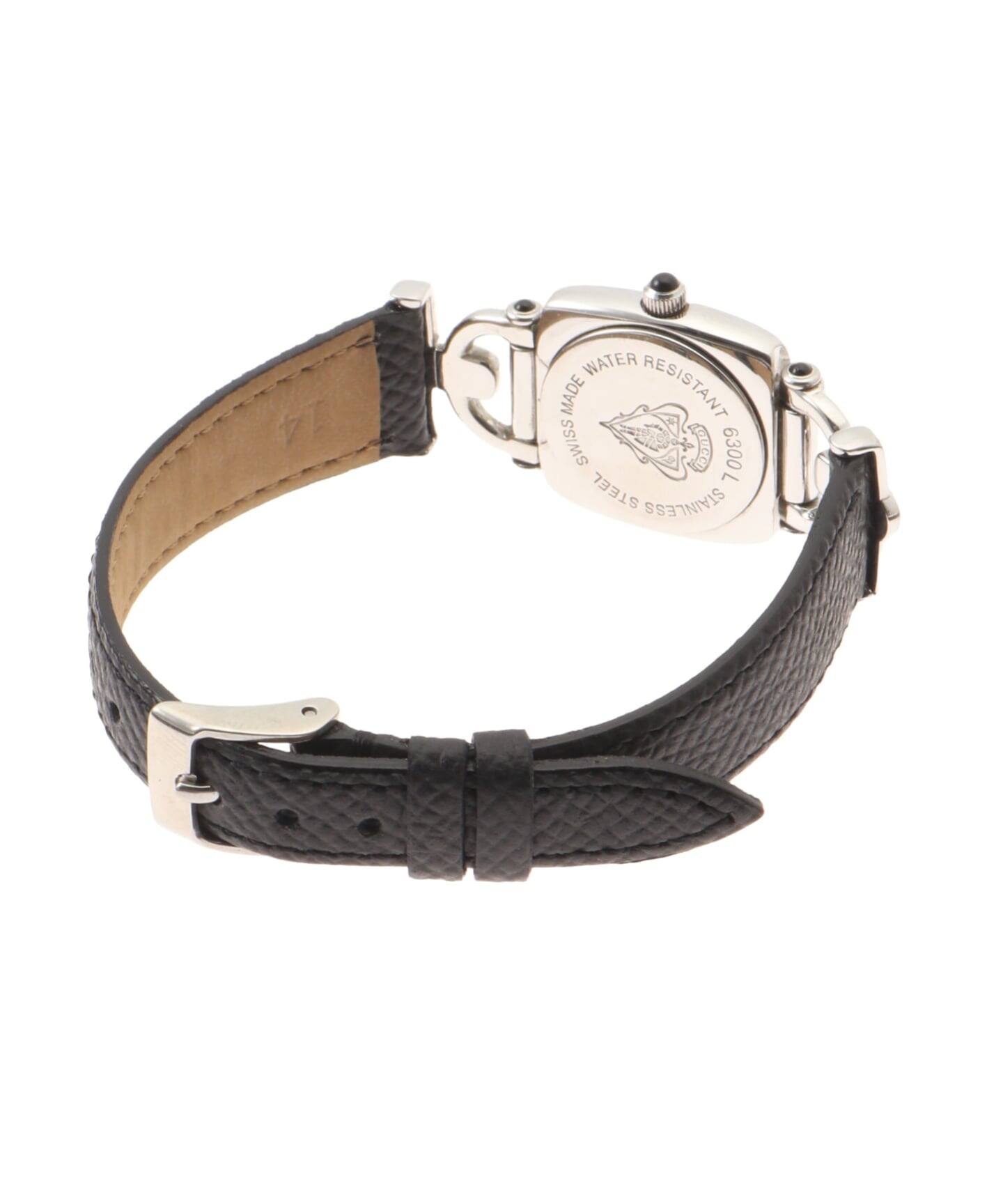 GUCCI グッチ 6300L レザー クロコ型押し レディース シルバー GUCCI 6300L（ヴィンテージ）｜HIROB（ヒロブ）の通販
