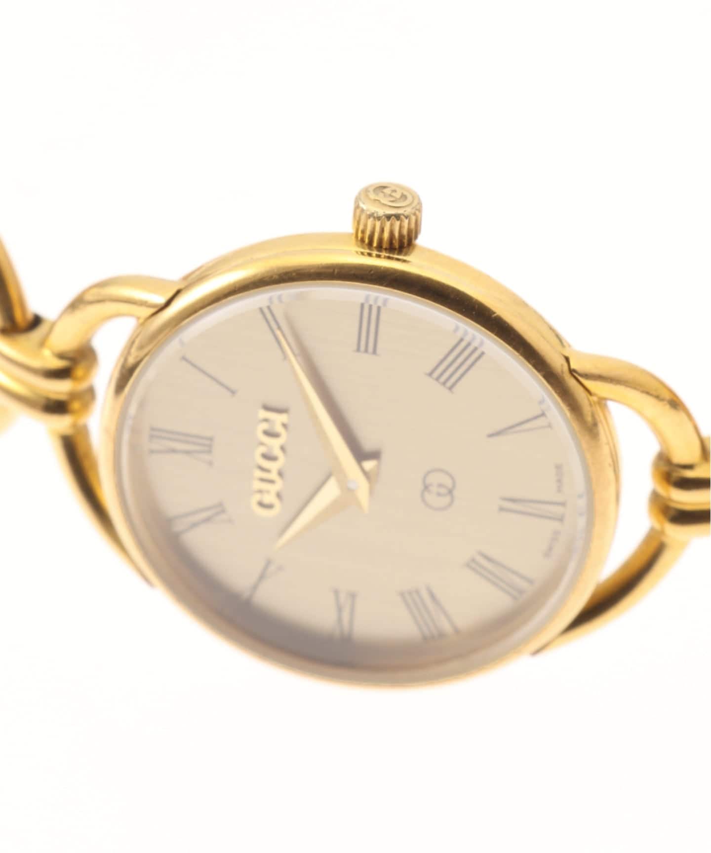 稼働 GUCCI 腕時計 6500P ローマインデックスベゼル レザー 990 ΩNA4126 大人気！GUCCI グッチ 腕時計 6500L QZ クォーツ