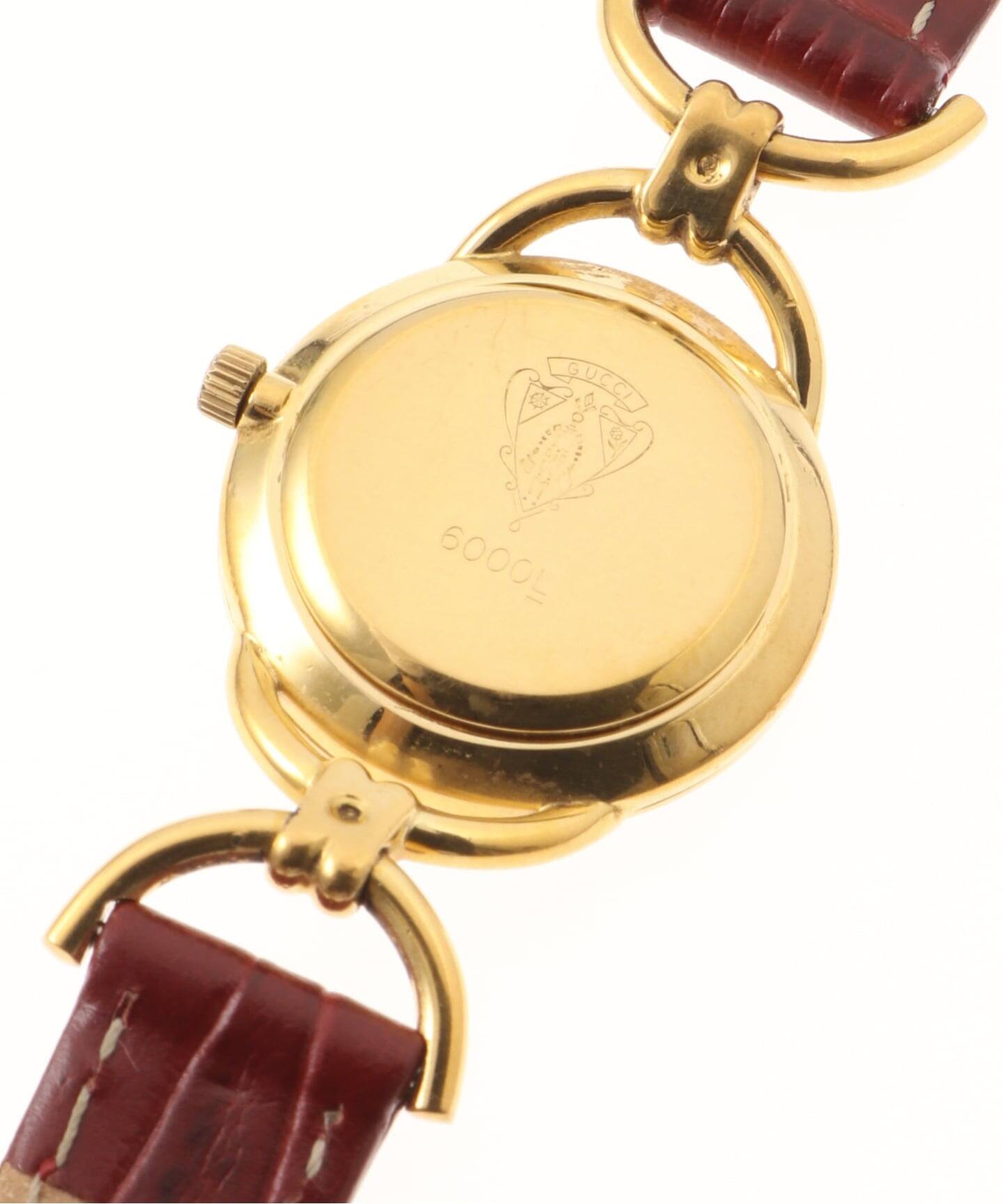 【美品】オールドグッチ　腕時計 6000L ゴールドラウンド　稼働品　ビンテージ GUCCI 6000L（ヴィンテージ）｜HIROB（ヒロブ）の通販