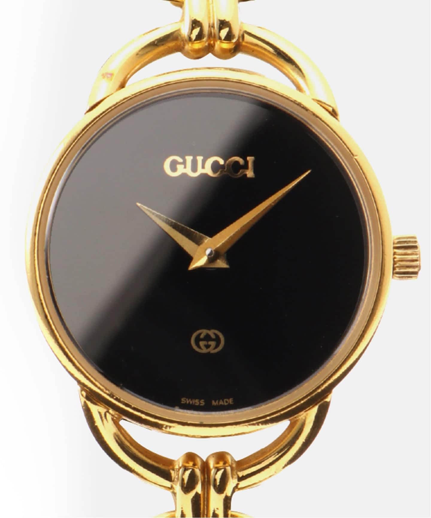 【美品】オールドグッチ　腕時計 6000L ゴールドラウンド　稼働品　ビンテージ GUCCI 6000L（ヴィンテージ）｜HIROB（ヒロブ）の通販