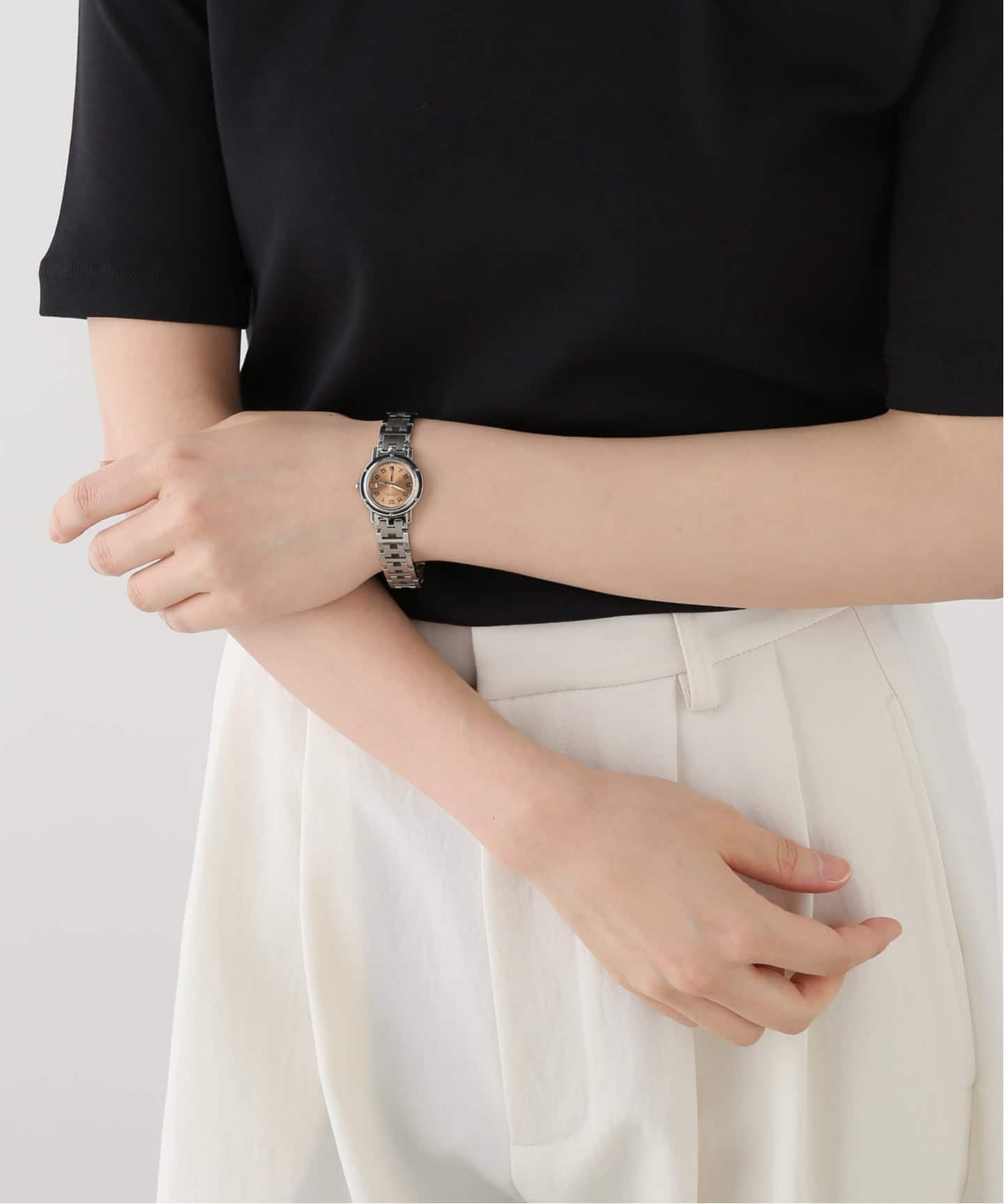 HERMES Clipper / Pink dial（ヴィンテージ）｜HIROB（ヒロブ）の通販