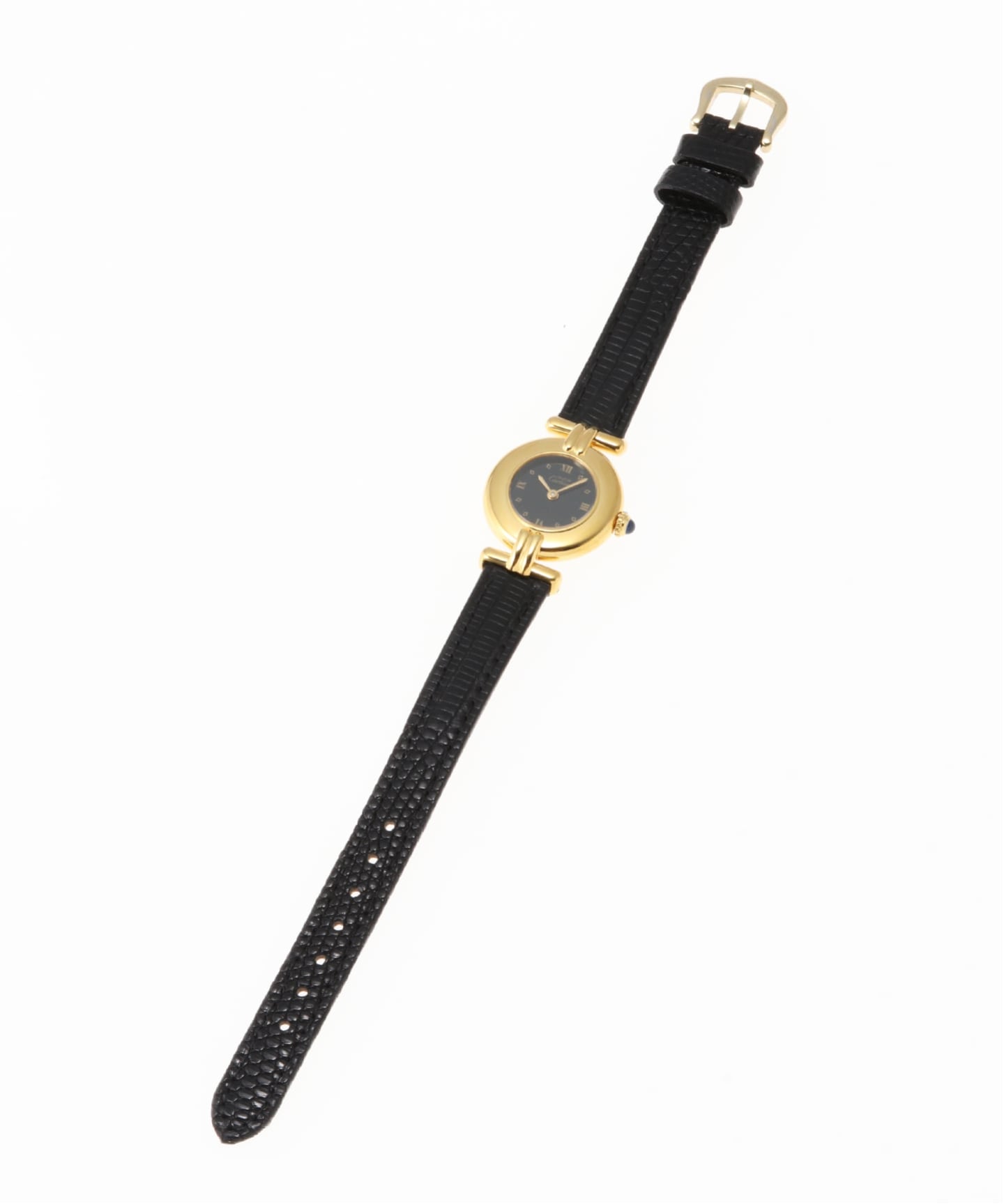カルティエ Cartier マストコリゼ　HIROB 腕時計 レザー Cartier / カルティエ】must de Cartier Colisee Diamond index