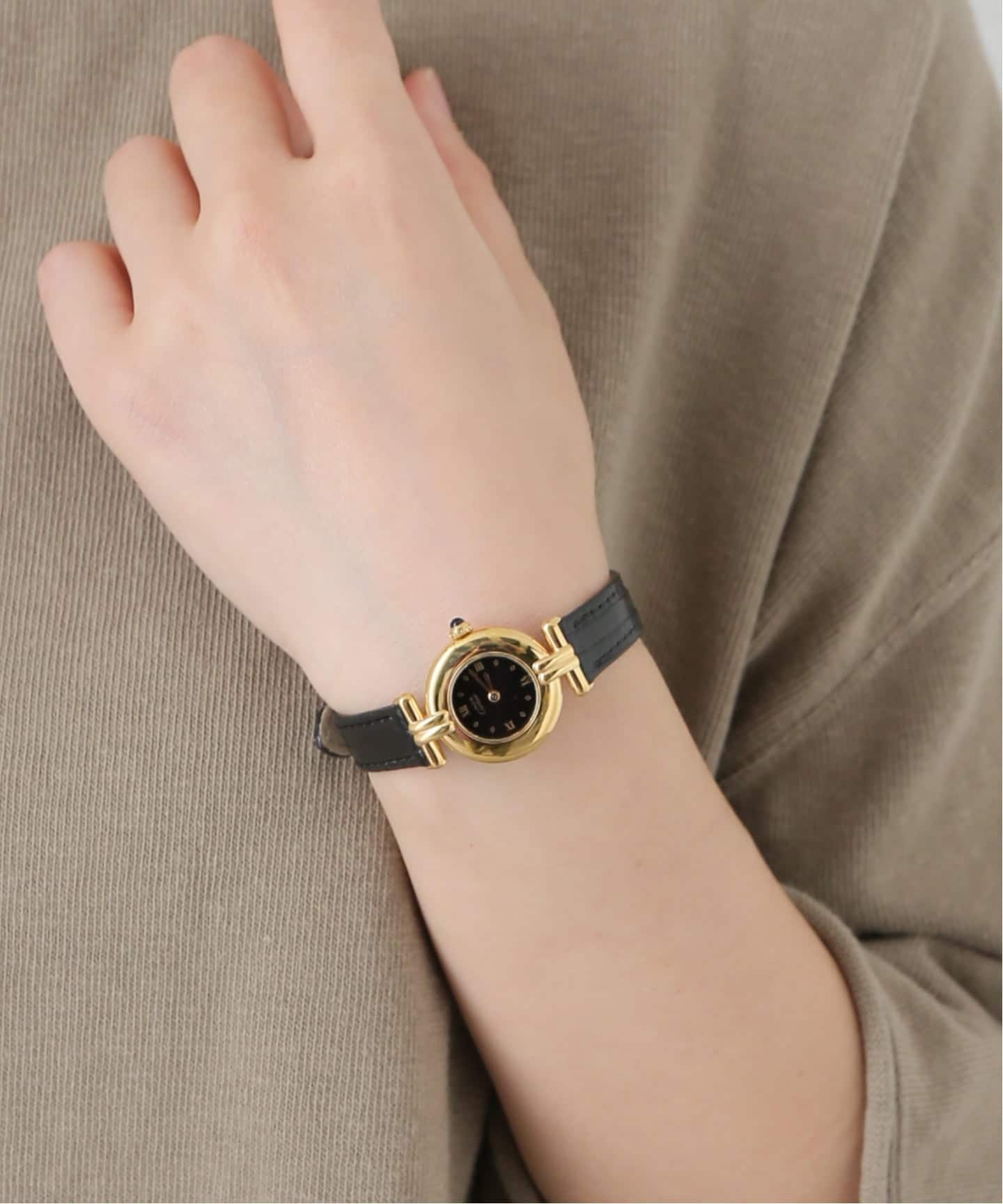 カルティエ Cartier マストコリゼ　HIROB 腕時計 レザー Cartier / カルティエ】must de Cartier Colisee Diamond index