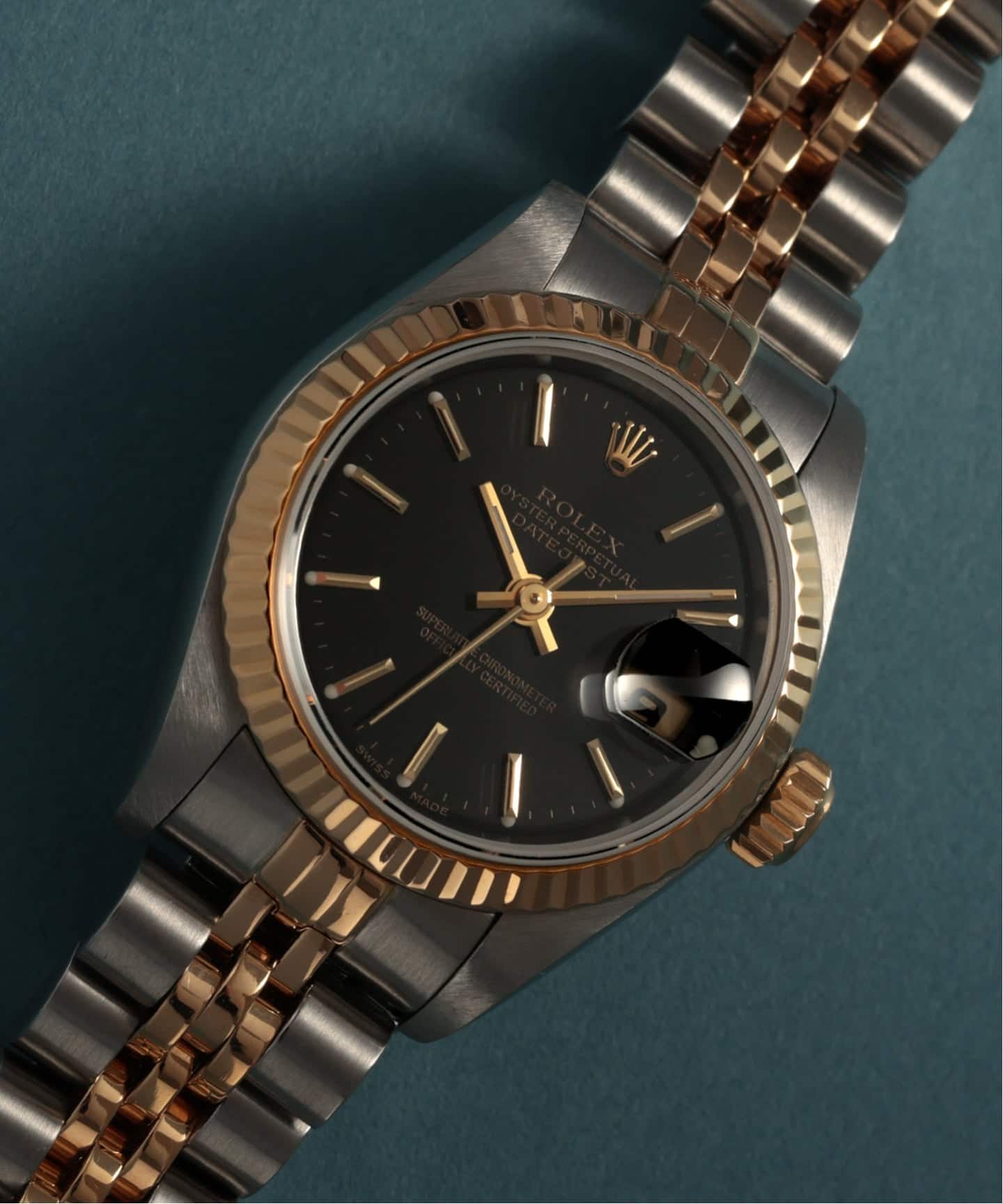 「ひろ」・ロレックス・ビンテージ ROLEX Oyster Datejust Combination / Black（ヴィンテージ）｜HIROB