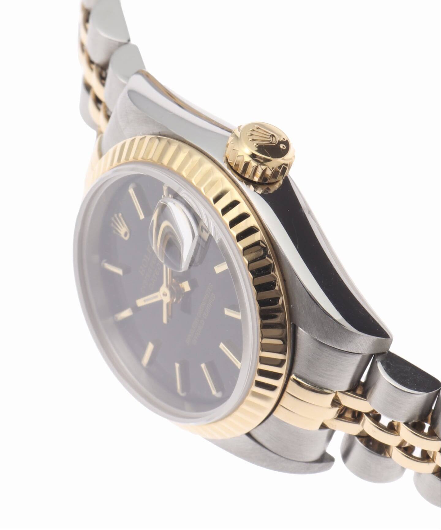 ROLEX Oyster Datejust Combination / Black（ヴィンテージ）｜HIROB