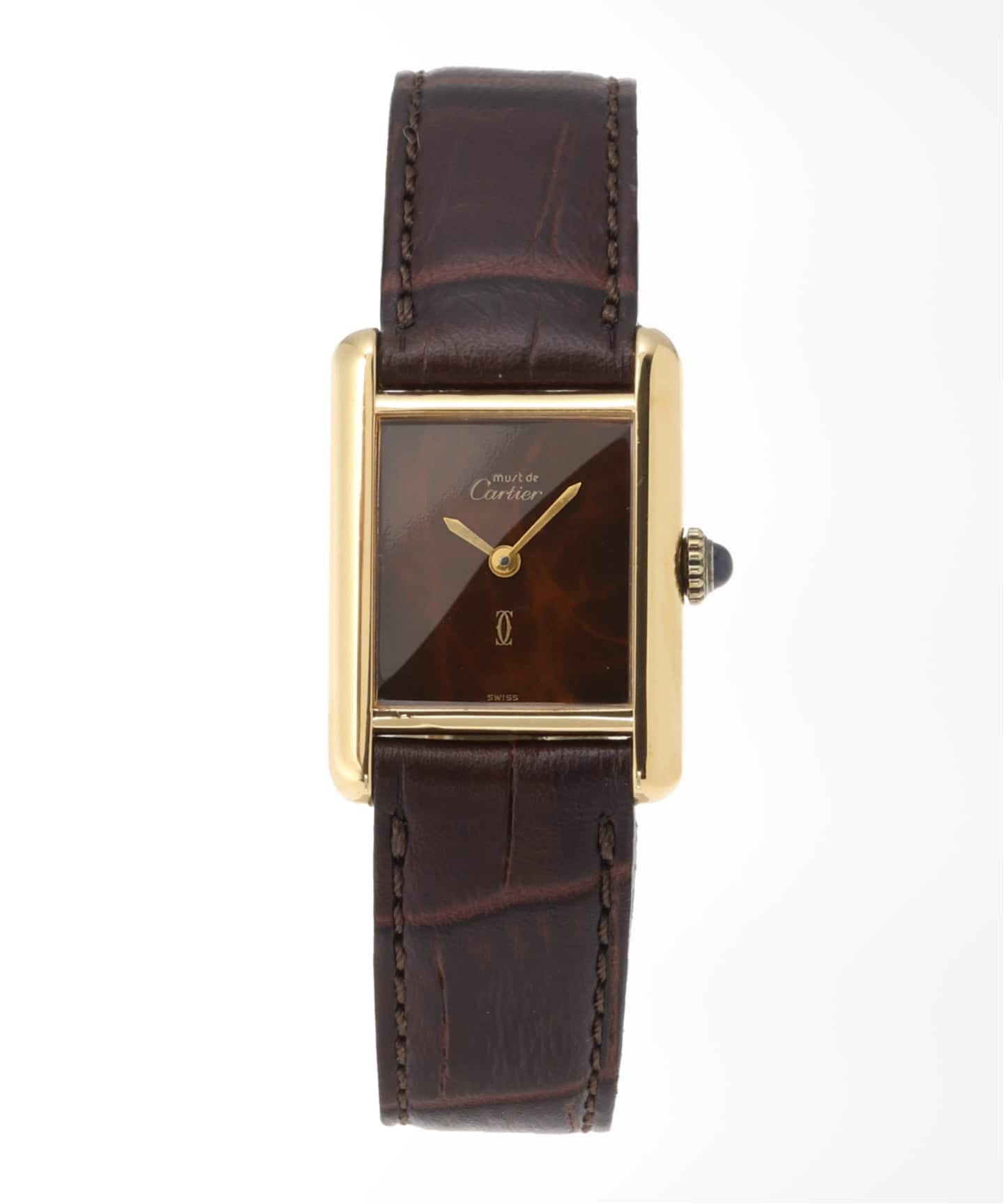 Cartier / カルティエ】must de Cartier Tank SM Bekko（ヴィンテージ