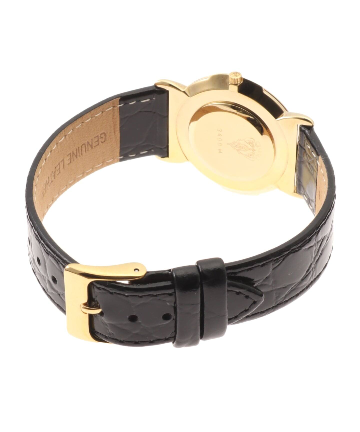 【美品稼働品】グッチ 3400M GUCCI ヴィンテージ腕時計 ローマン 美品稼働品】グッチ 3400M GUCCI ヴィンテージ腕時計 ローマン