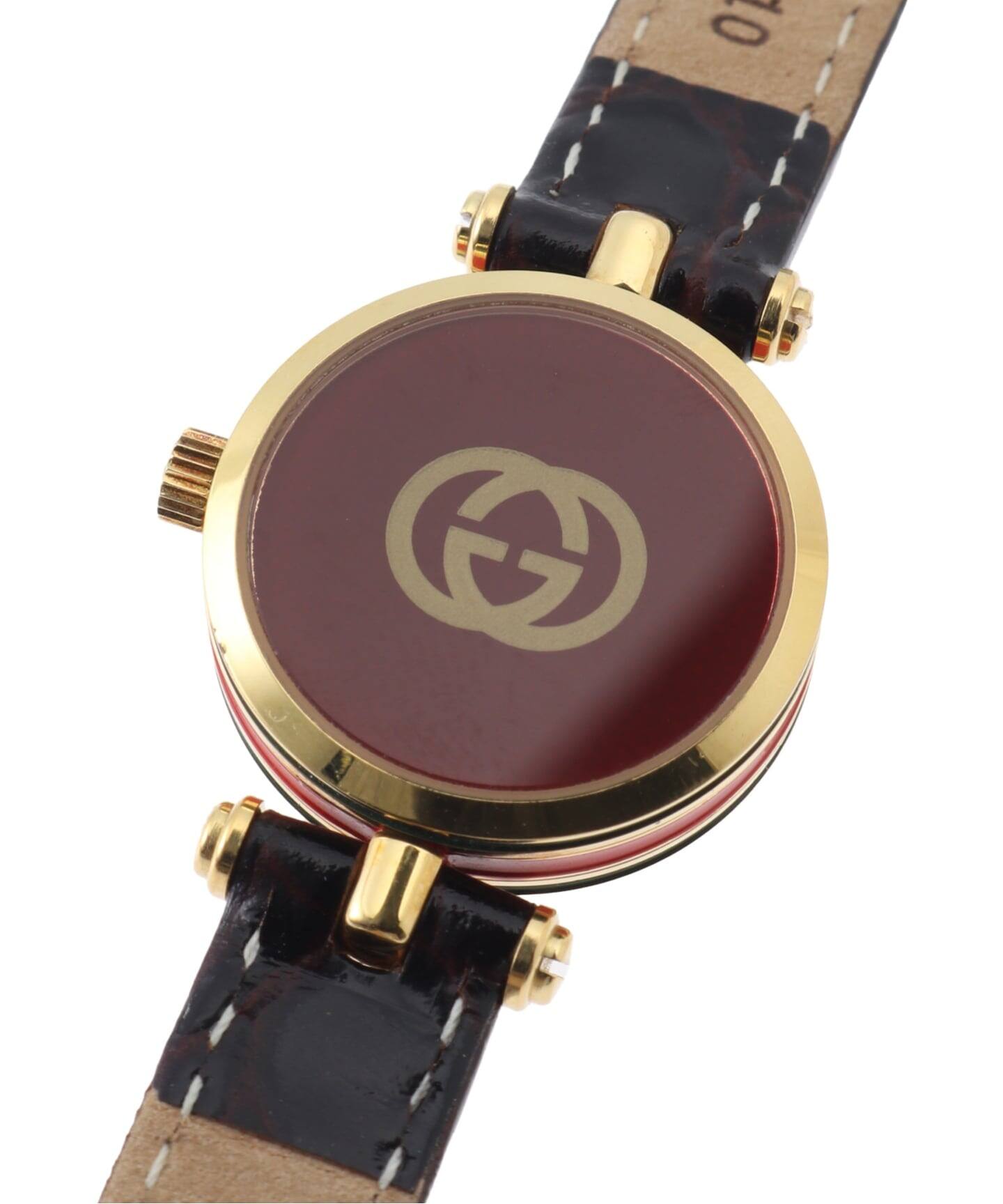 GUCCI グッチ GQ2000 ラウンドウォッチ ヴィンテージ レディース 時計