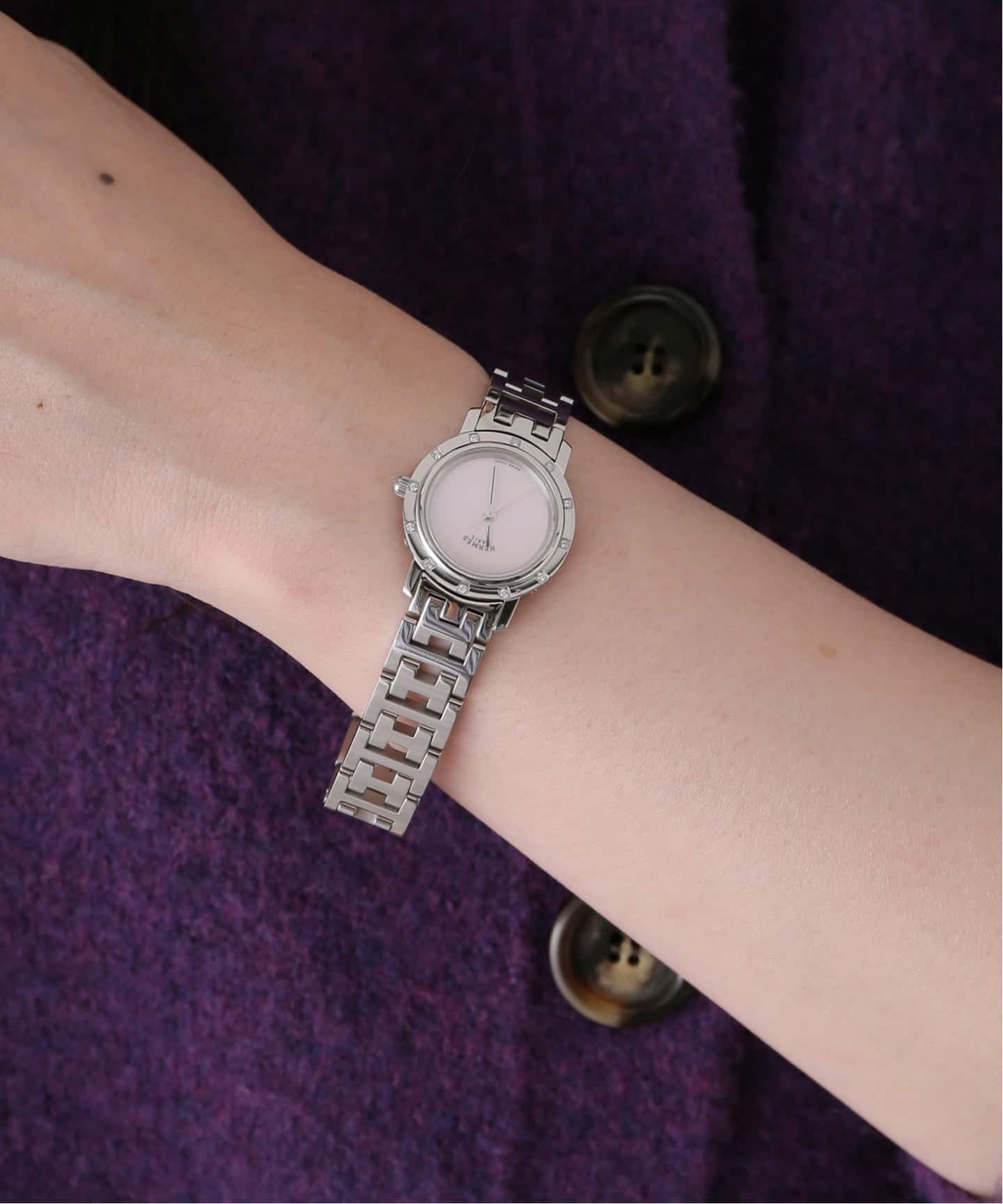 HERMES / エルメス】Clipper nacre / Diamond（ヴィンテージ）｜HIROB