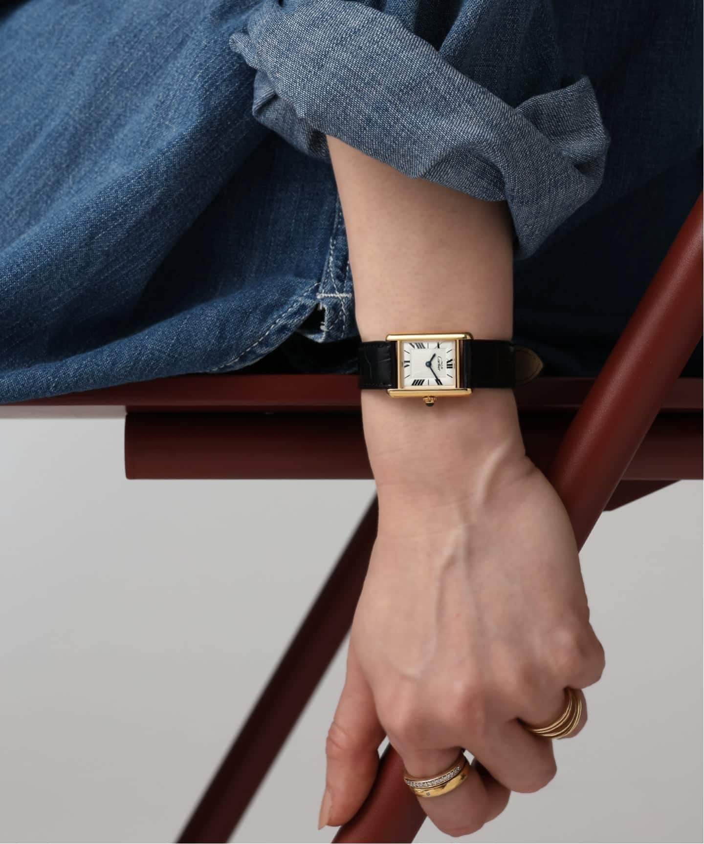 Cartier / カルティエ】must de Cartier Tank SM Even index