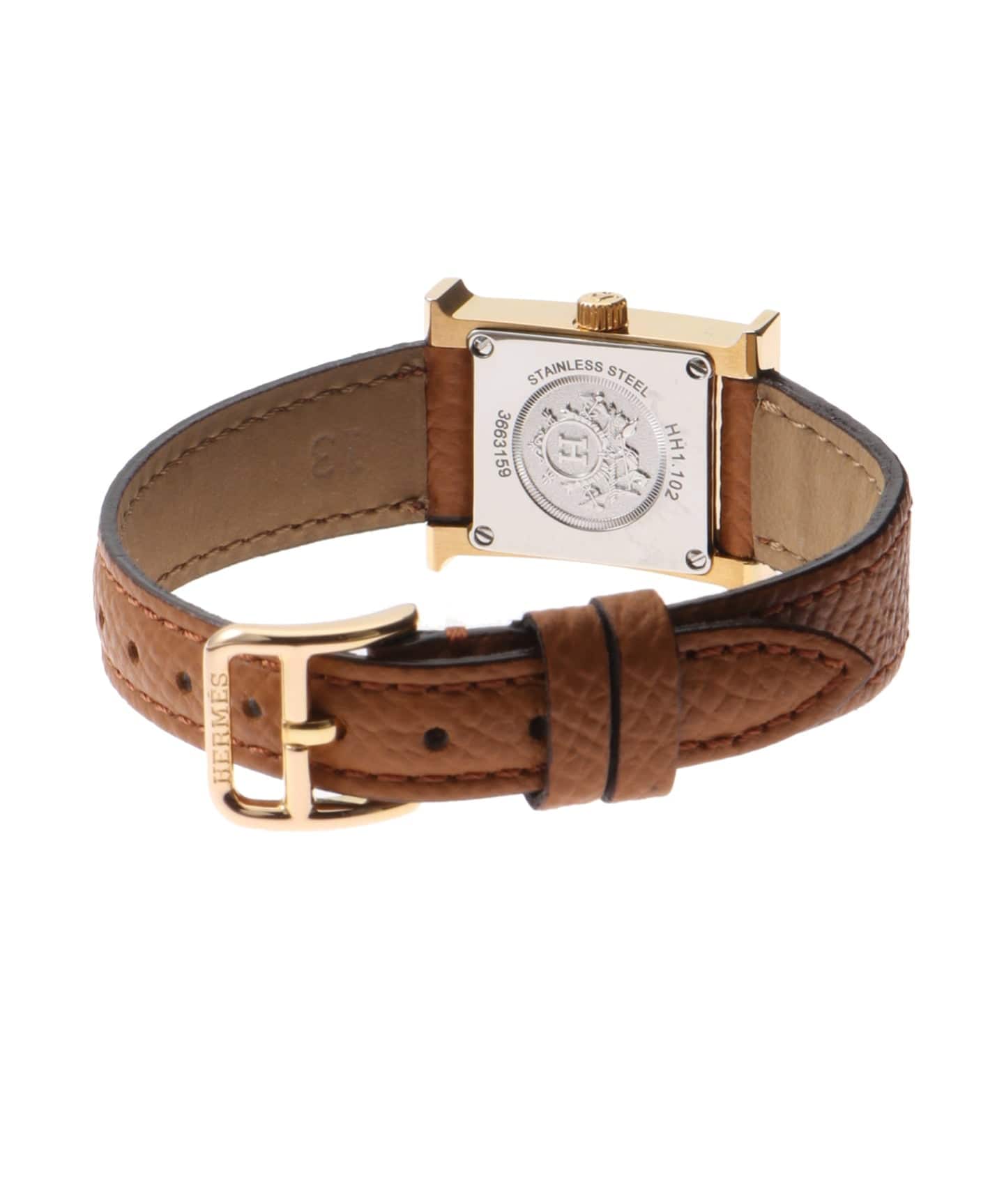 HERMES / エルメス】mini H Watch / 1P Diamond（ヴィンテージ