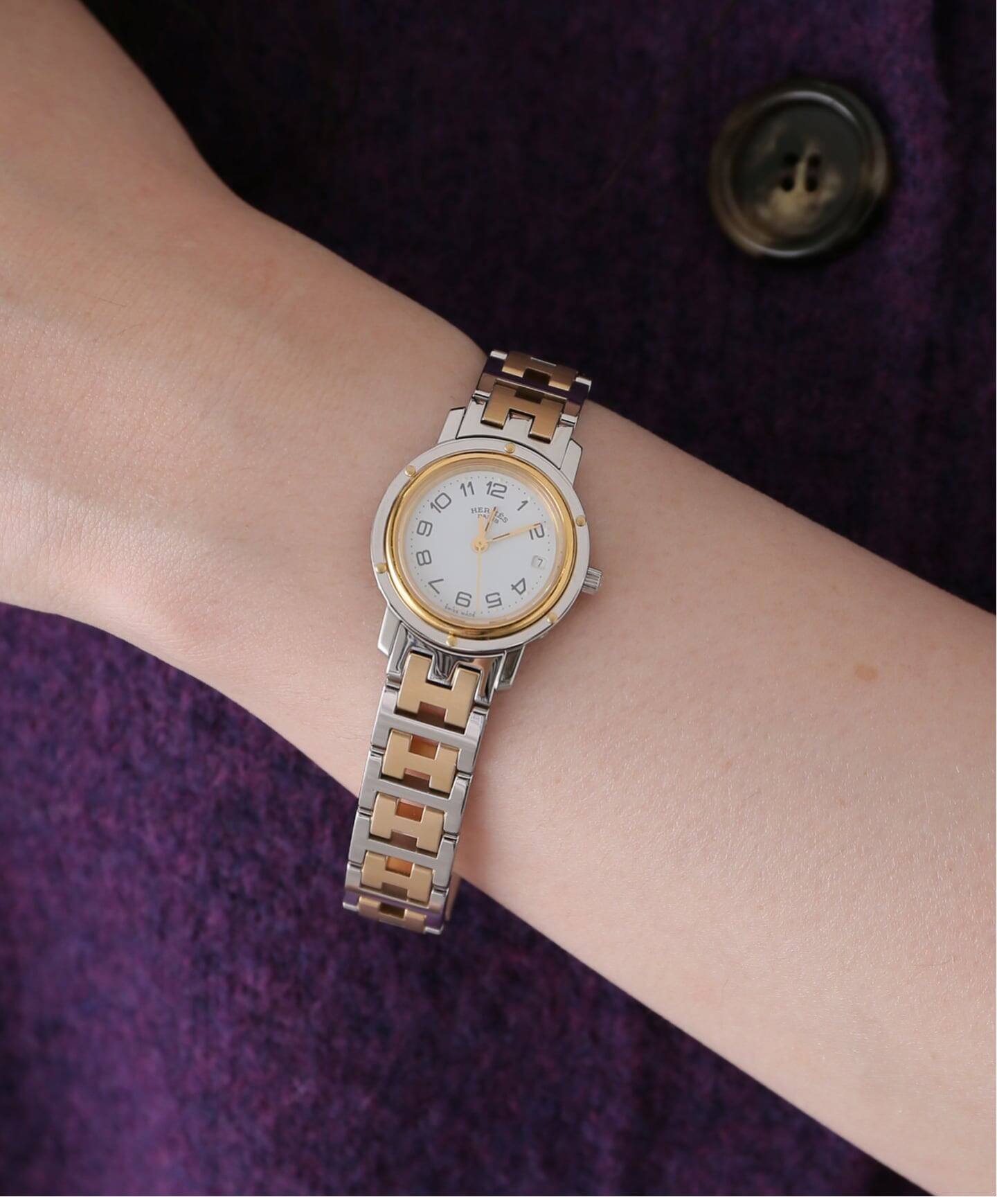 HERMES / エルメス】Clipper White Combination（ヴィンテージ