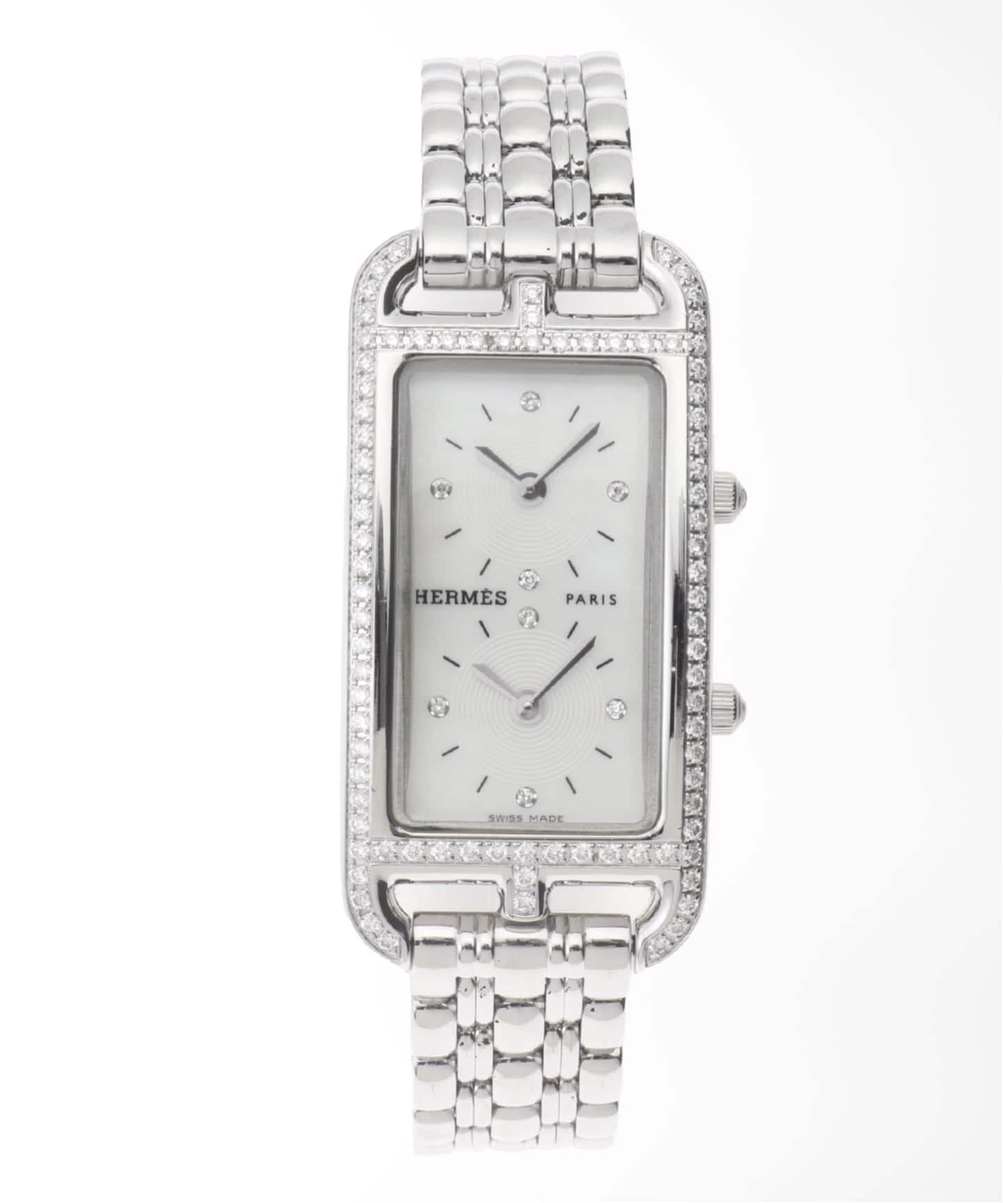 HERMES Nantucket dual time / Diamond（ヴィンテージ）｜HIROB
