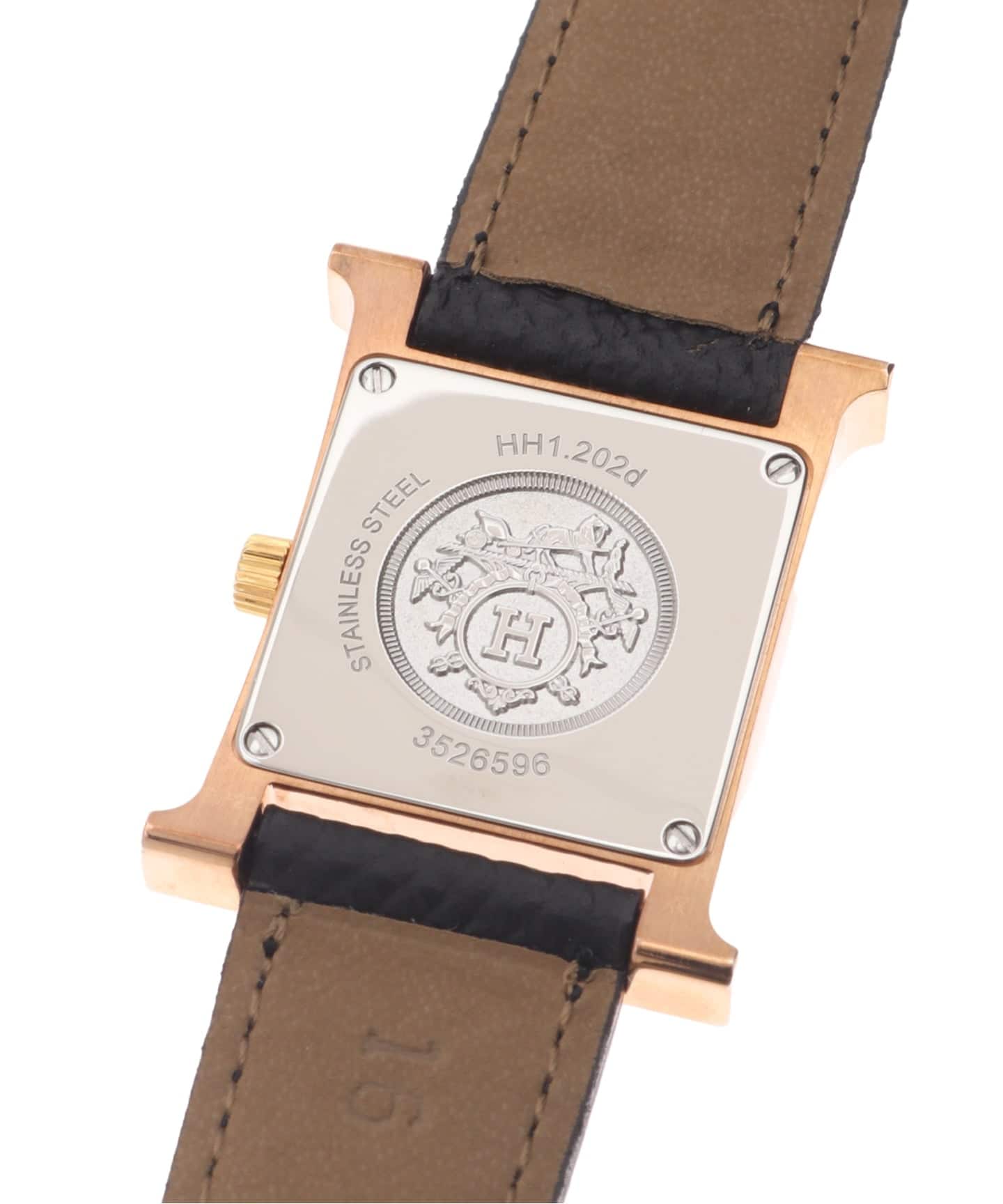 HERMES H Watch Grid dial / Diamond（ヴィンテージ）｜HIROB（ヒロブ