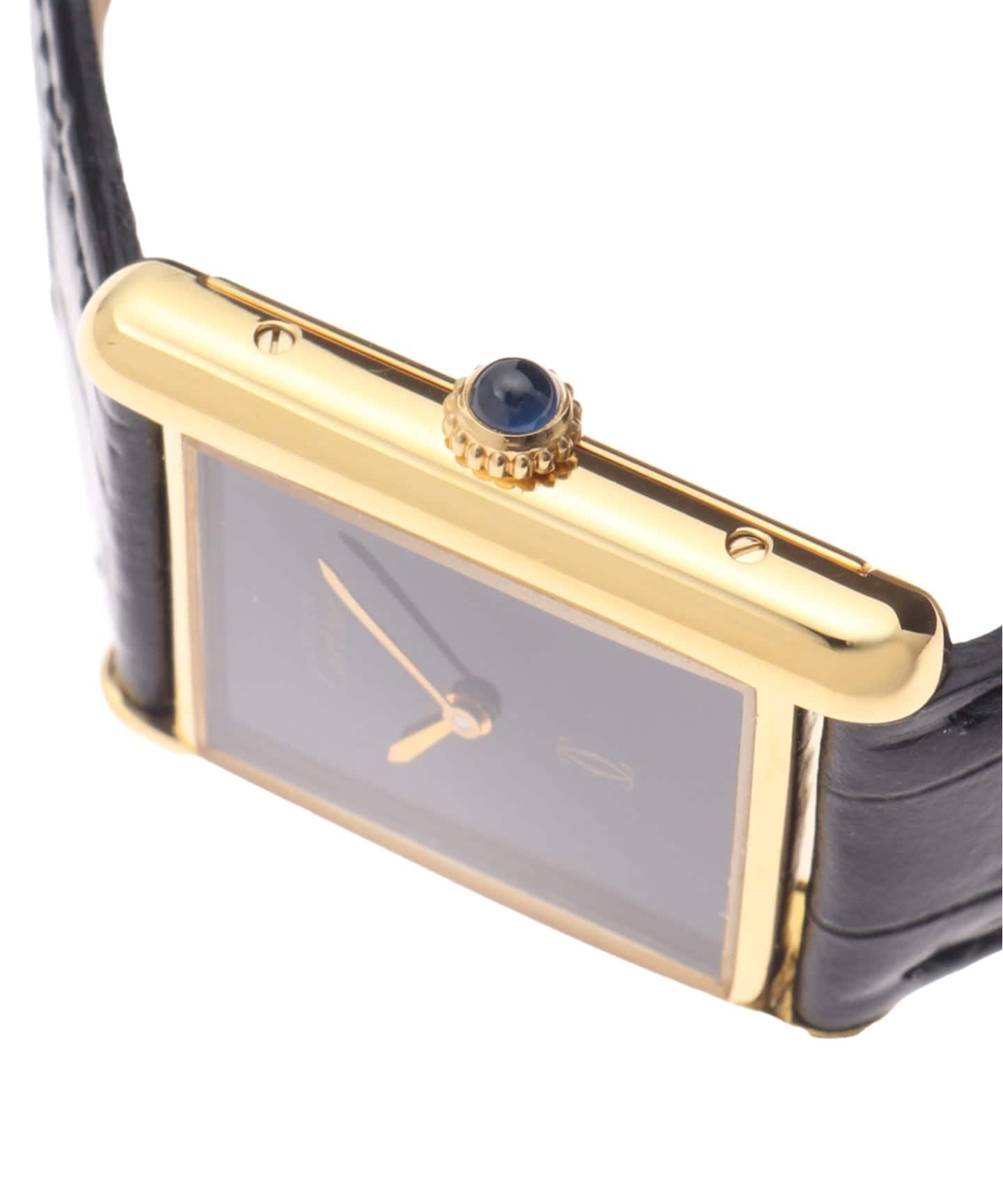 must de Cartier Tank LM Black Onyx（ヴィンテージ）｜HIROB（ヒロブ