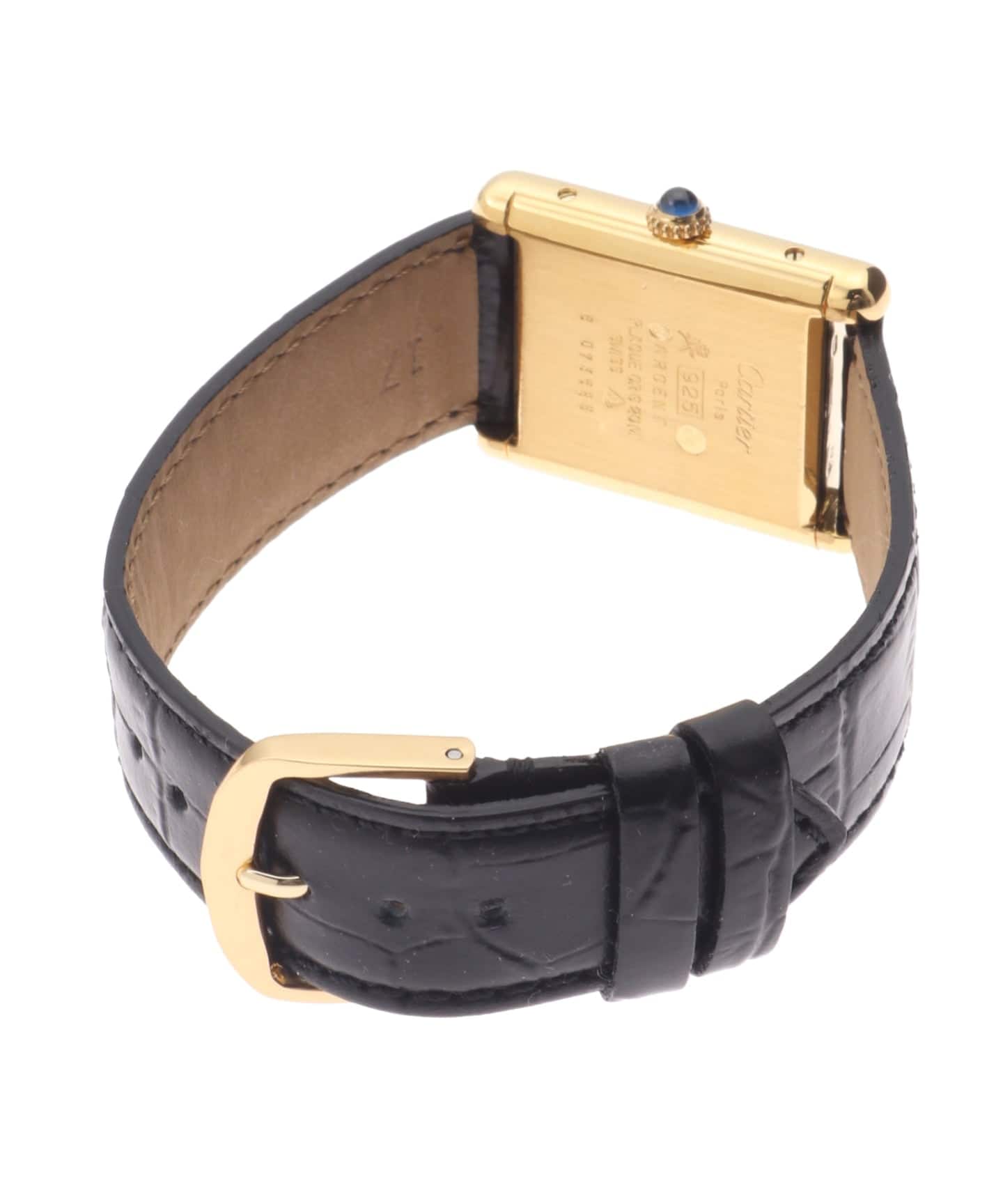 must de Cartier Tank LM Black Onyx（ヴィンテージ）｜HIROB（ヒロブ