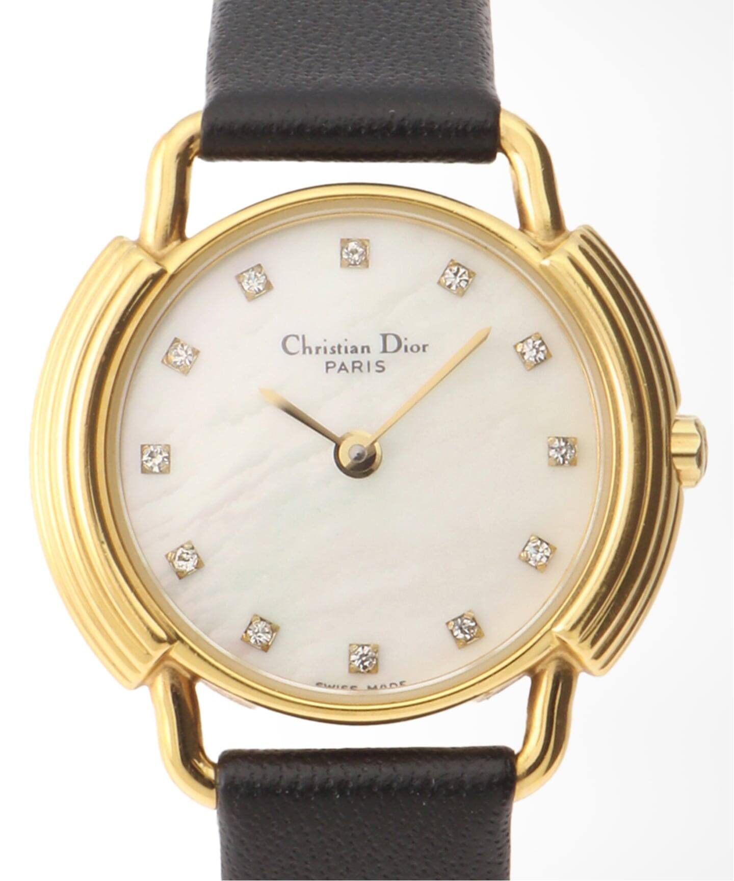Christian Dior Round Shell dial（ヴィンテージ）｜HIROB（ヒロブ）の