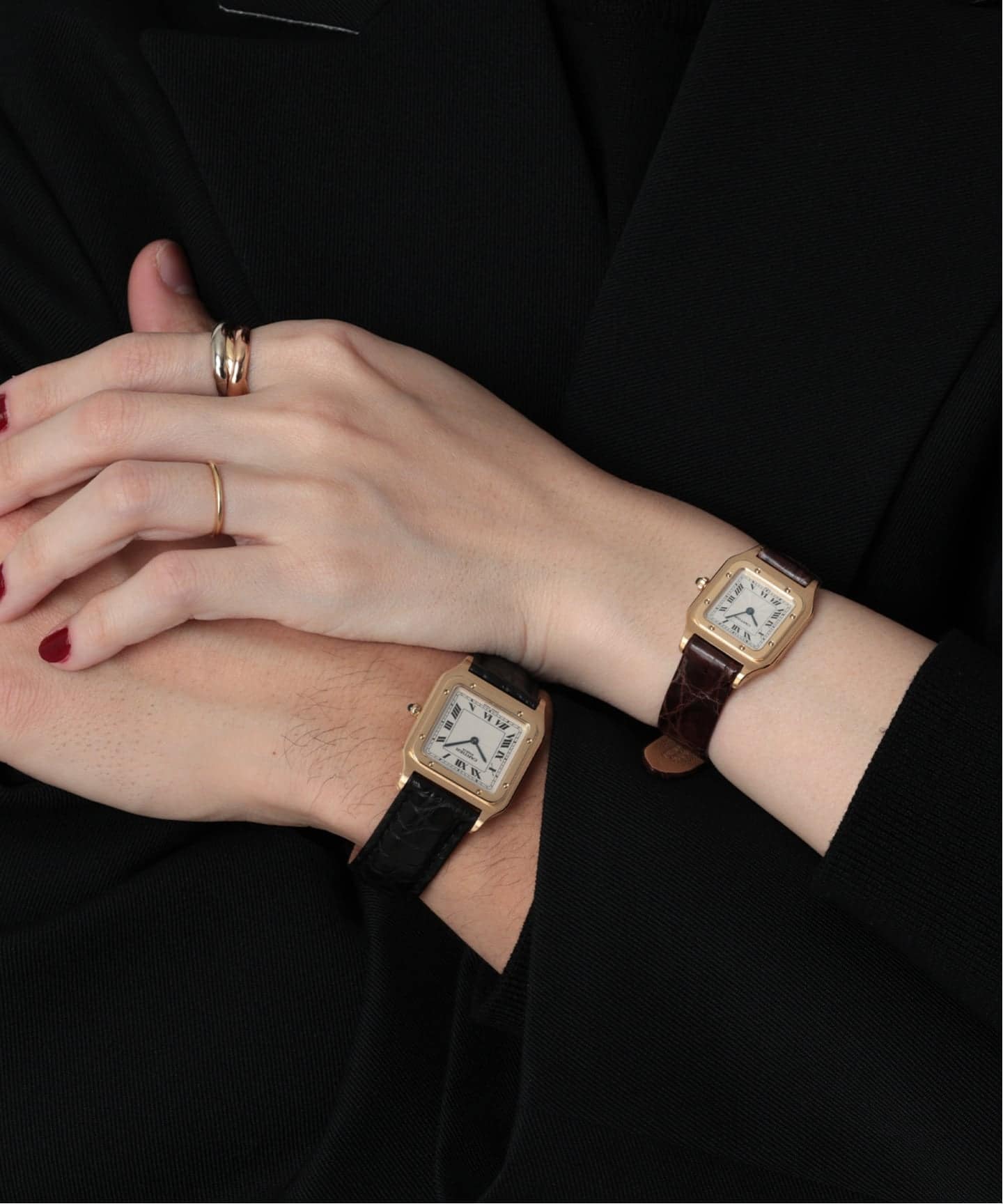 Cartier Santos Dumont LM Extra Flat（ヴィンテージ）｜HIROB（ヒロブ