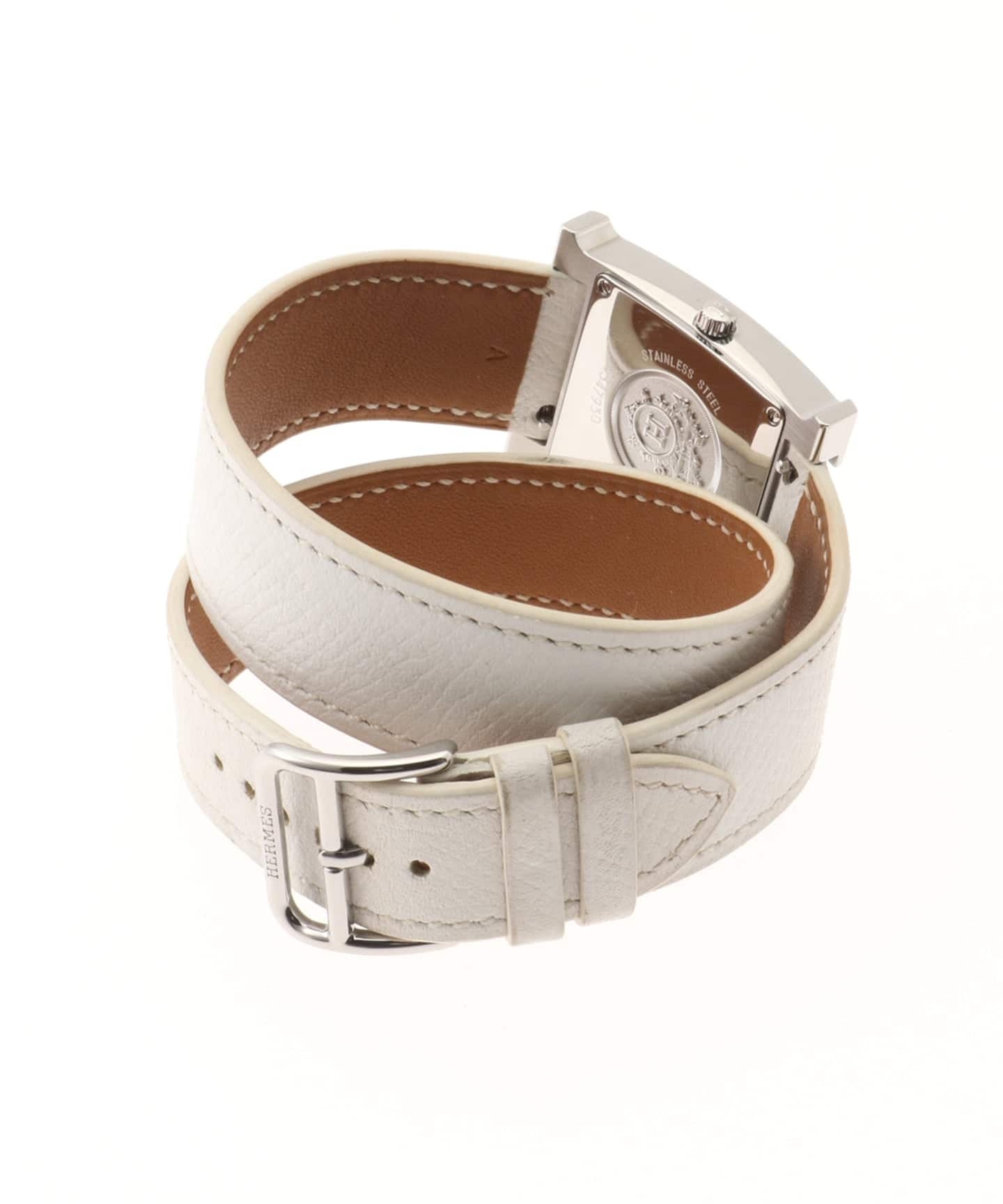 HERMES H watch White Doubletour（ヴィンテージ）｜HIROB（ヒロブ）の