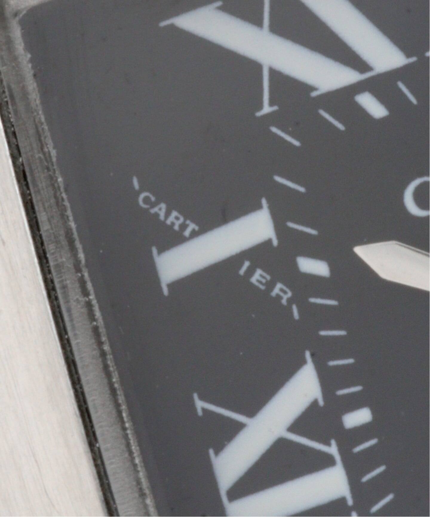 Cartier Tank Francaise SM Black dial（ヴィンテージ）｜HIROB