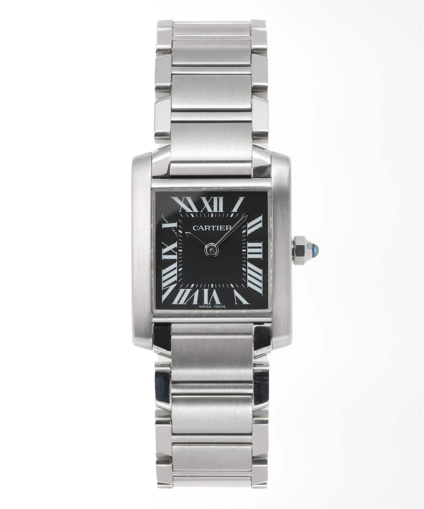 Cartier Tank Francaise SM Black dial（ヴィンテージ）｜HIROB