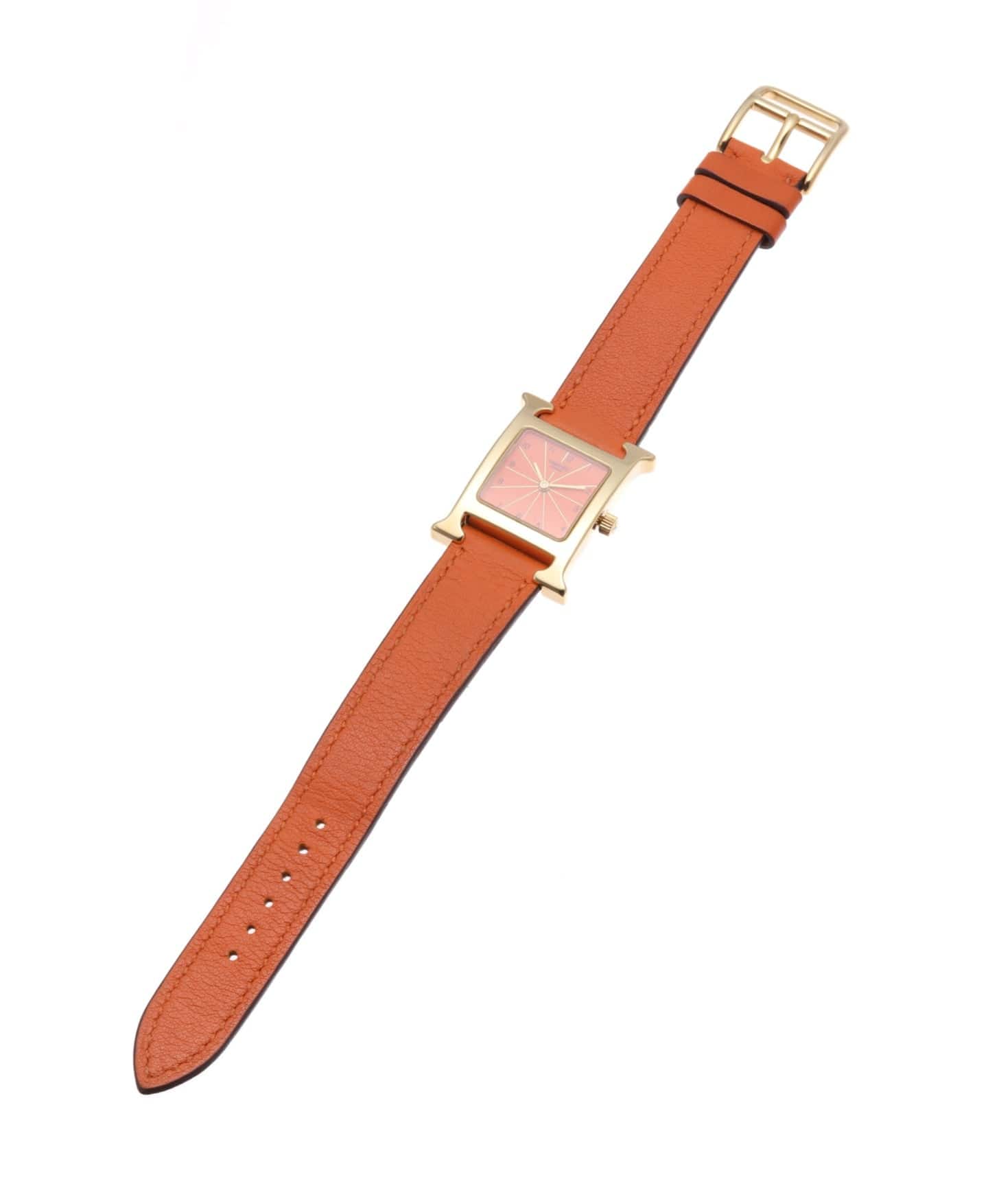 HERMES H Watch Orange（ヴィンテージ）｜HIROB（ヒロブ）の通販