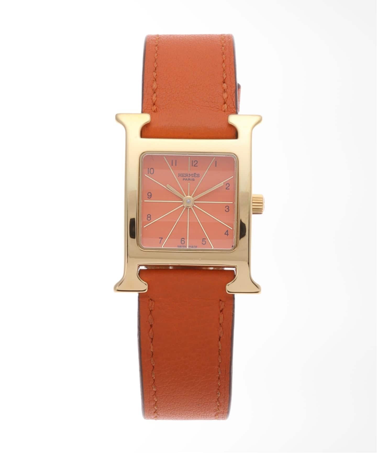 HERMES H Watch Orange（ヴィンテージ）｜HIROB（ヒロブ）の通販