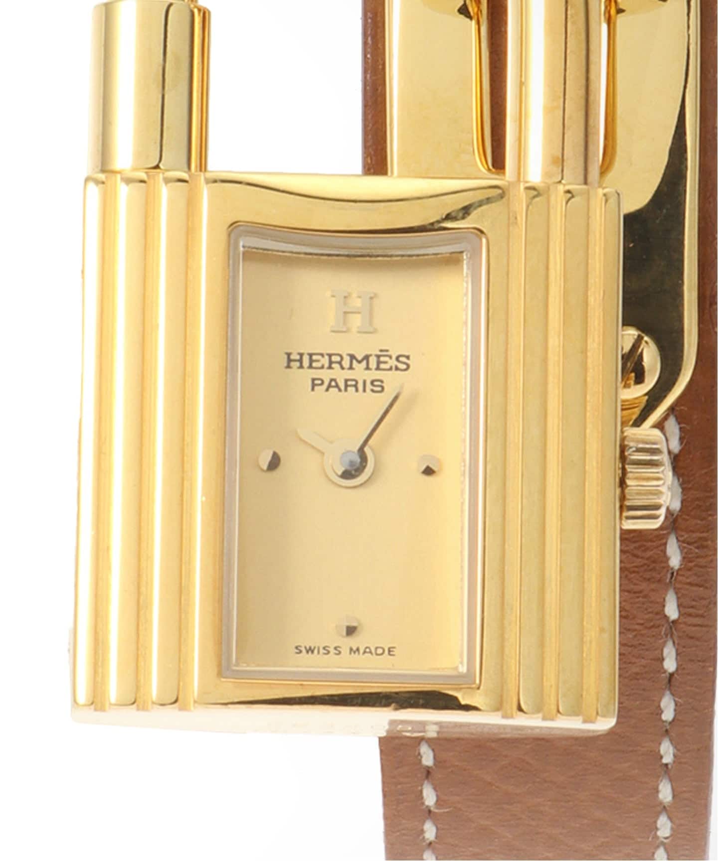 HERMES Kelly Watch Gold brown（ヴィンテージ）｜HIROB（ヒロブ）の