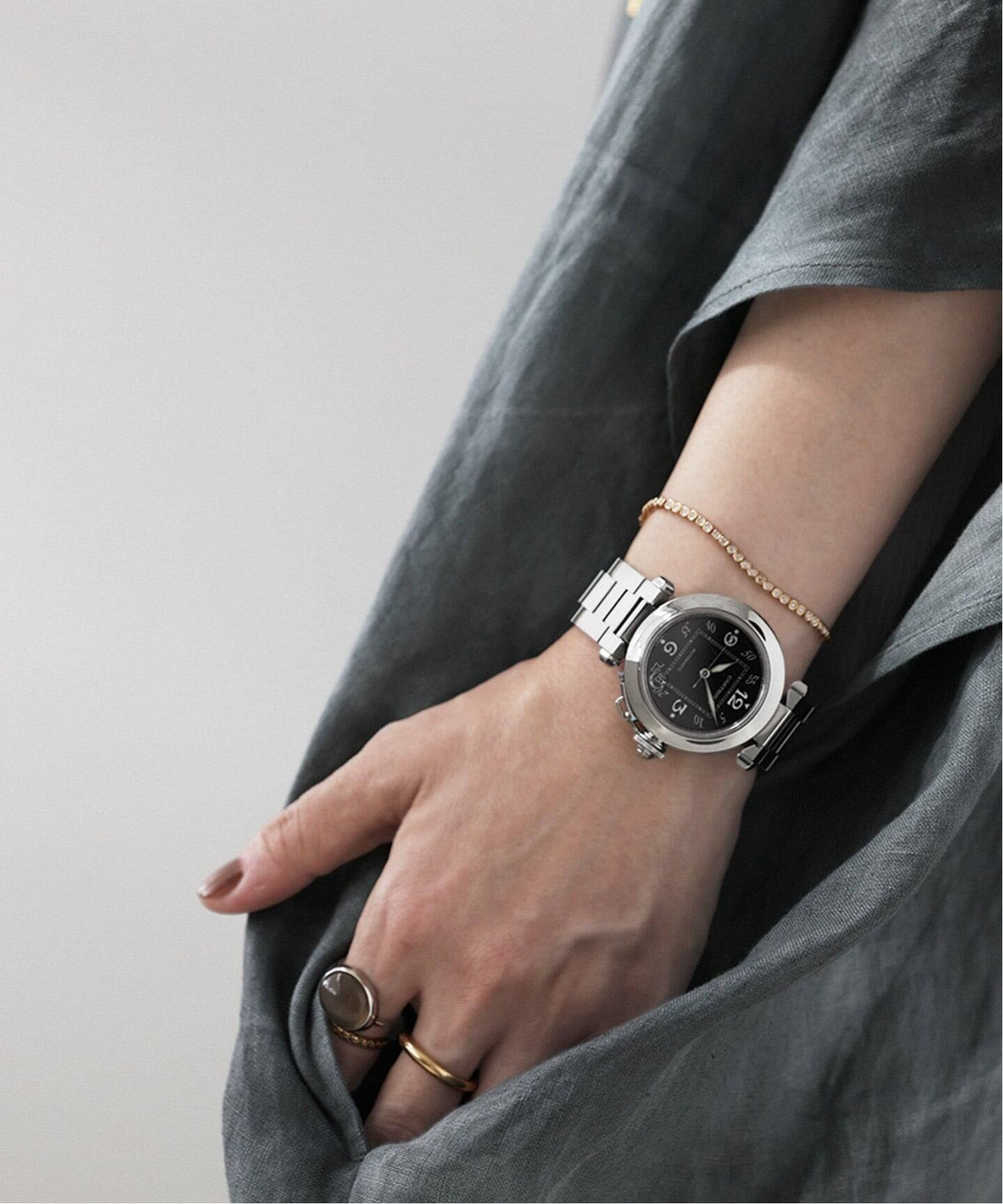 Cartier Pasha C Black / Automatic（ヴィンテージ）｜HIROB（ヒロブ