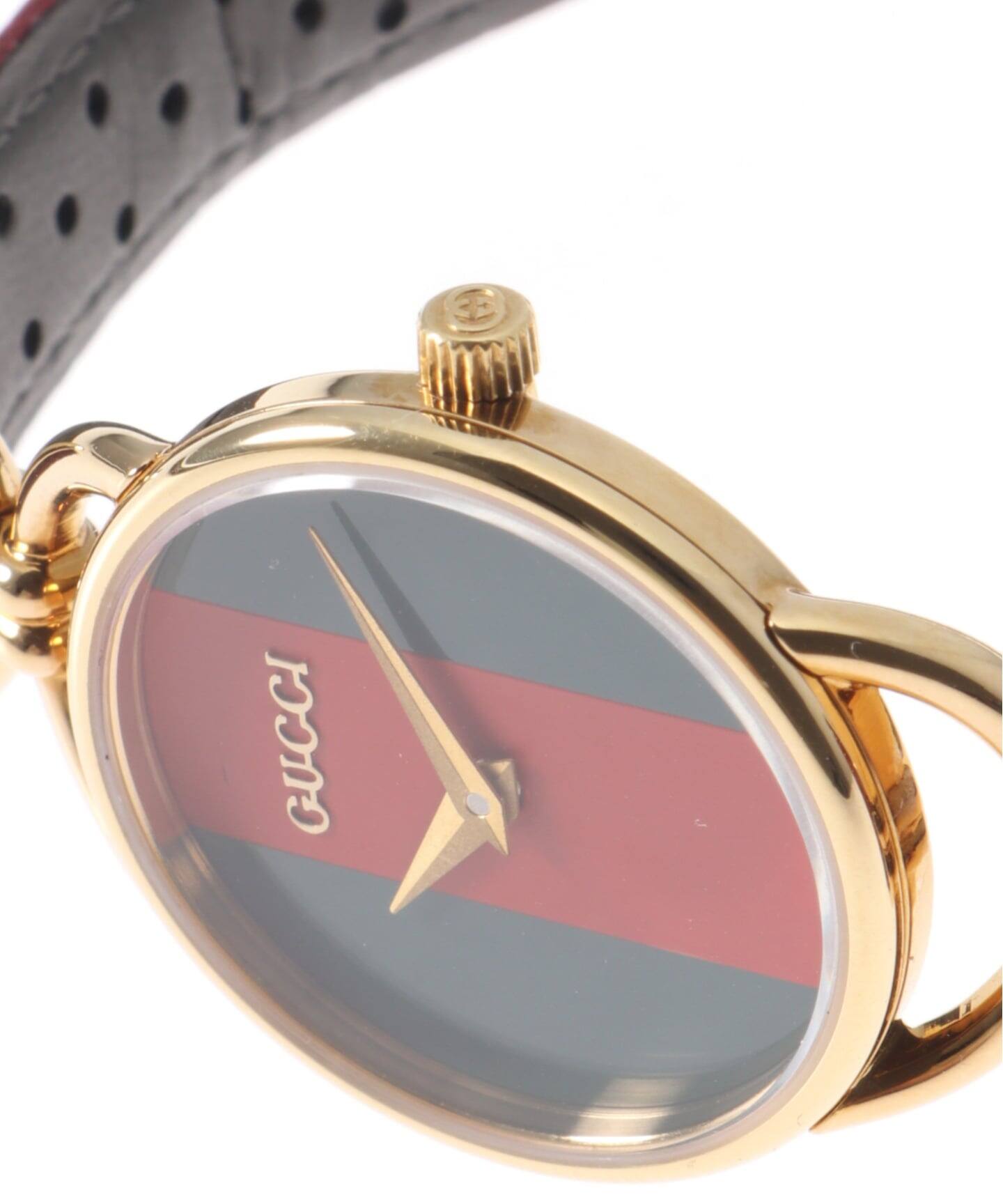 1円○稼働◎正規良品【GUCCI/グッチ】QZ 6000.2.L ラウンド 2針